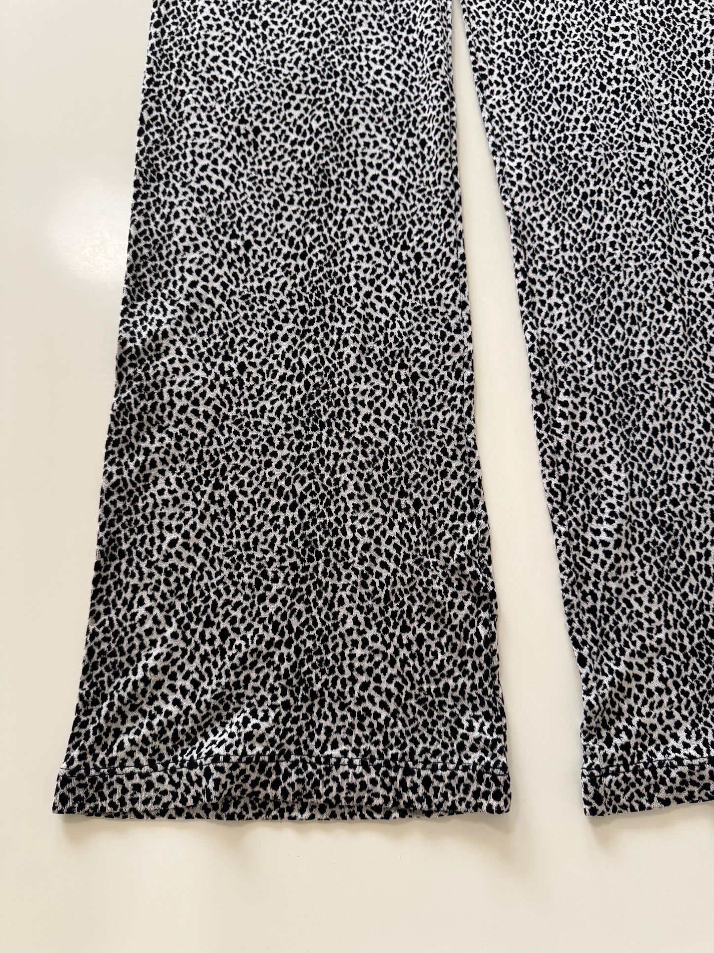 Pantalones estampados tejidos, Talla L(quedan a S/M), Mujer