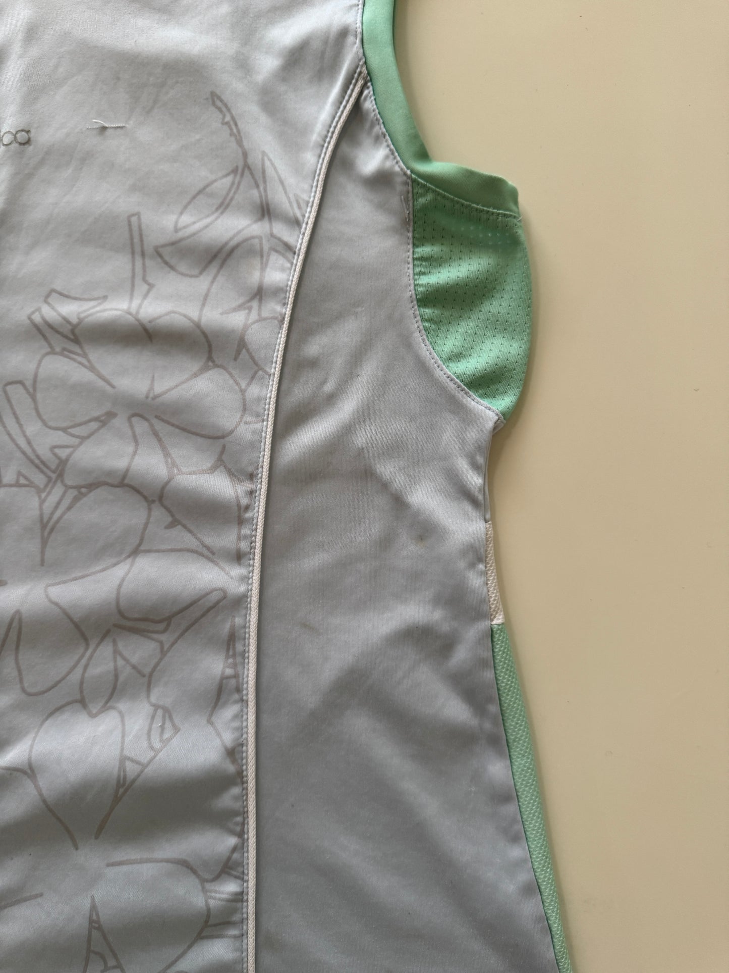 Playera deportiva celeste, Talla M, Mujer, Atletica