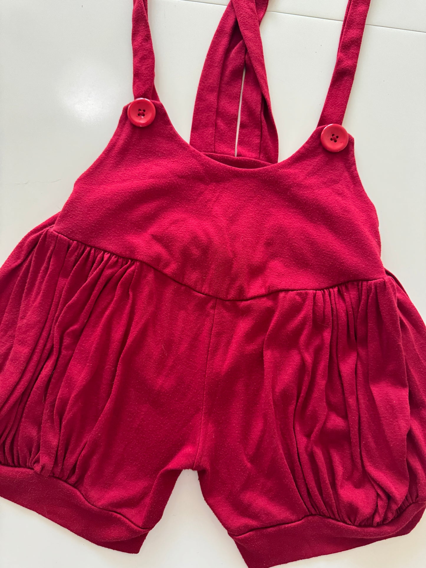Shorts bombachos rojos, Talla M, Mujer, Tuchs