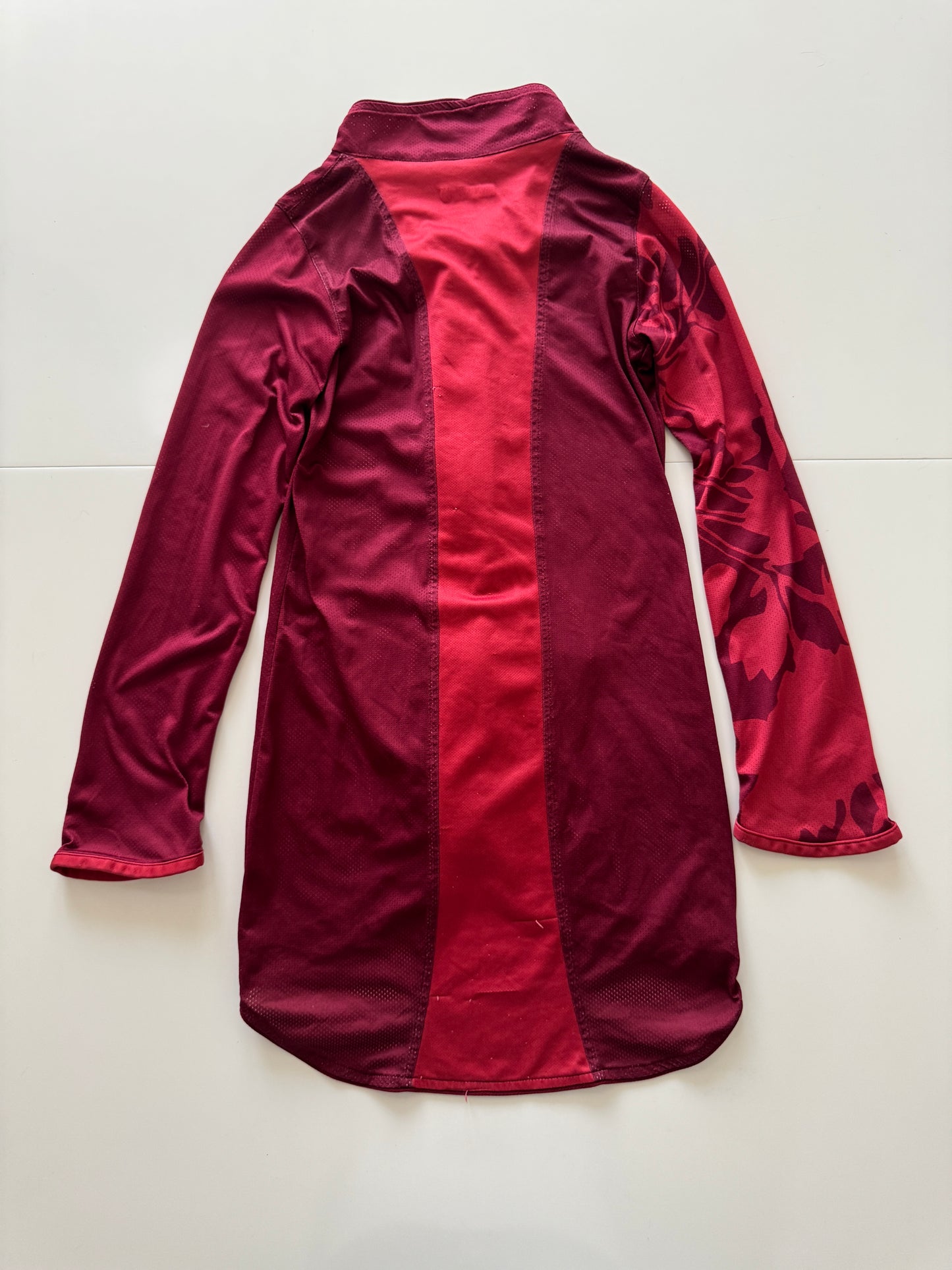 Rompevientos deportivo rojo, Talla M, Mujer, Atletica