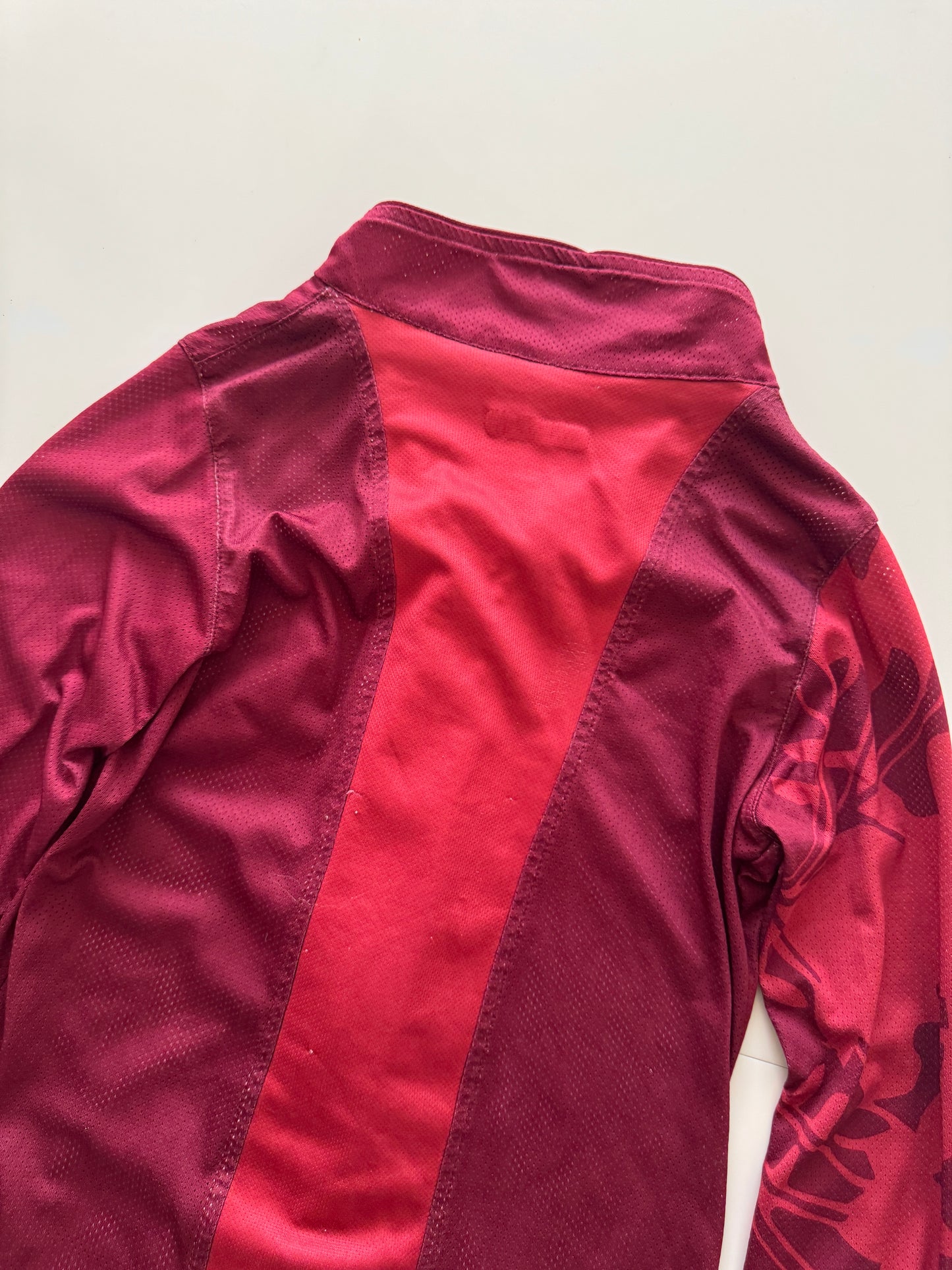 Rompevientos deportivo rojo, Talla M, Mujer, Atletica