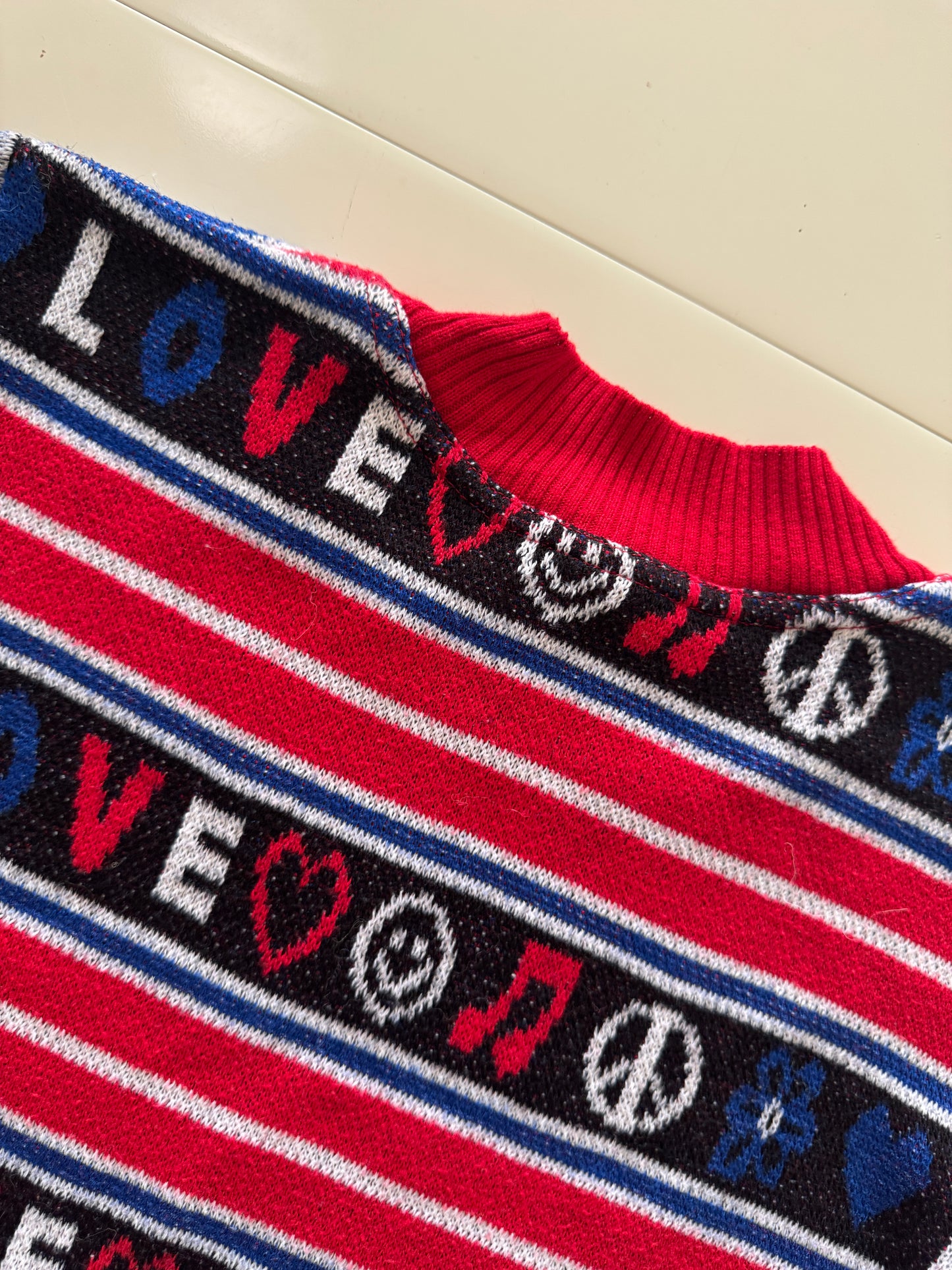 Playera de punto Stretch Love, Talla S, Mujer, Cuidado con el perro