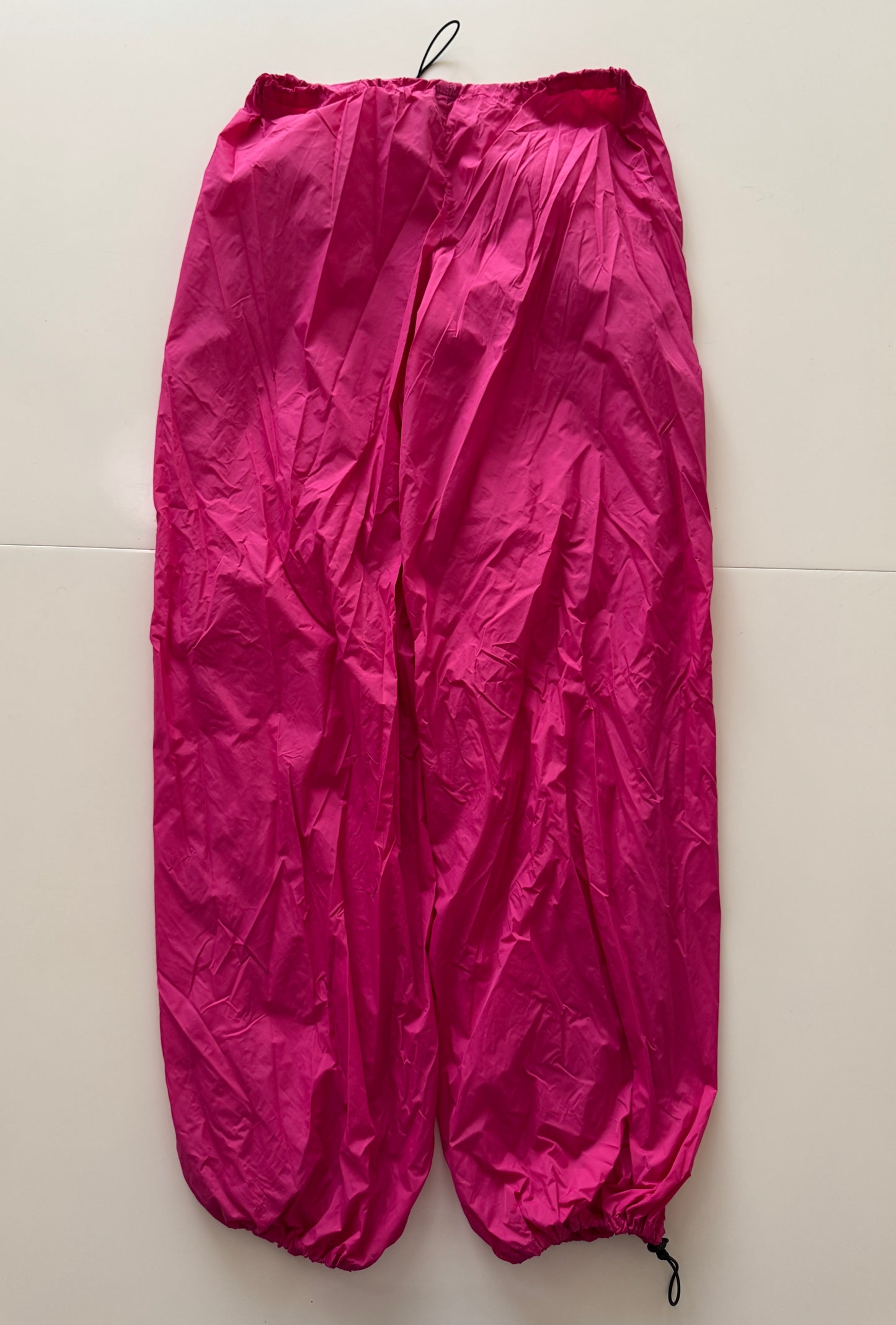 Pants rosas de rompeviento, Talla M, 6 Usa, Mujer, Shein