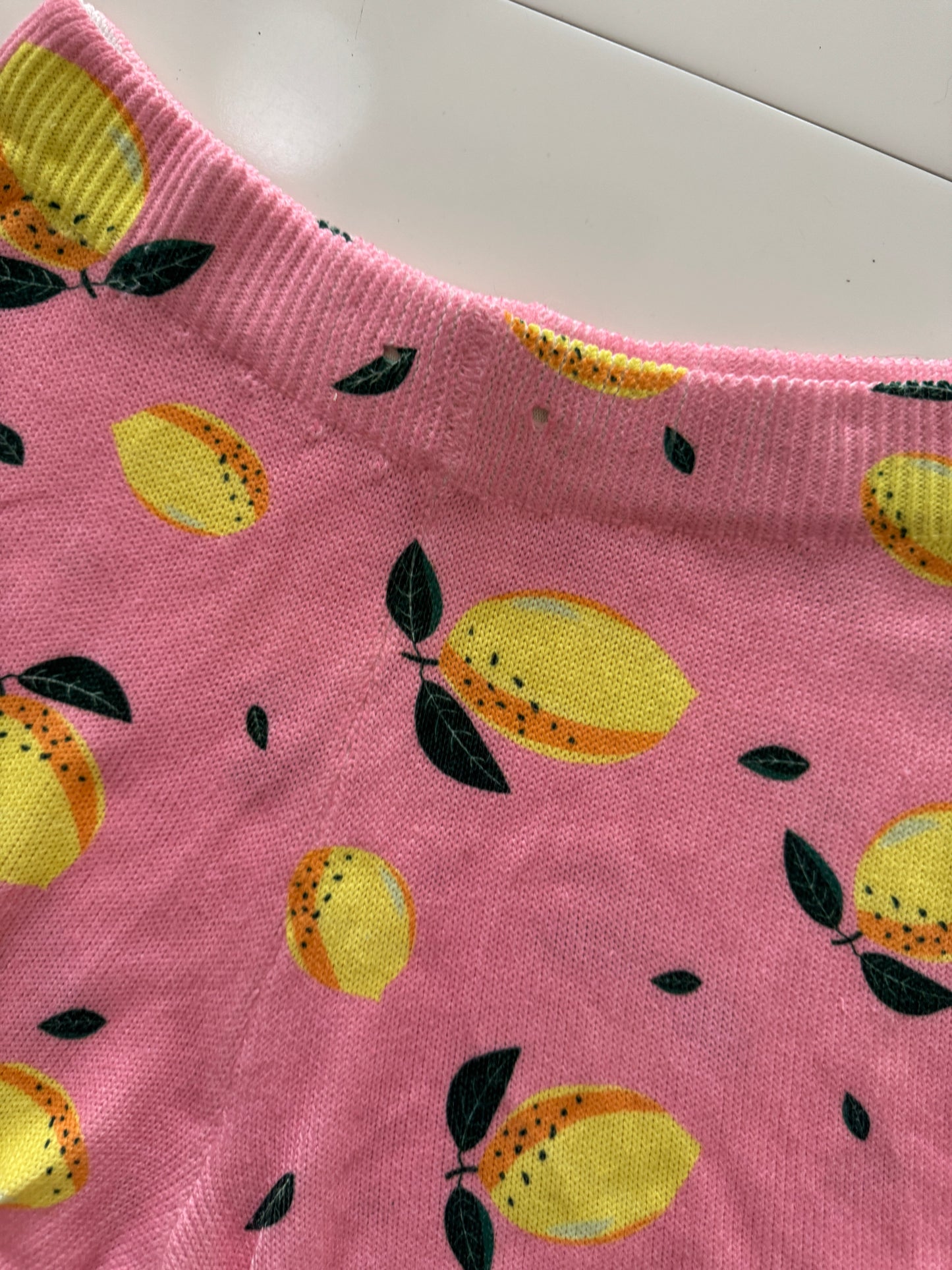 Shorts de punto estampados, Talla L, Mujer, Red Marine