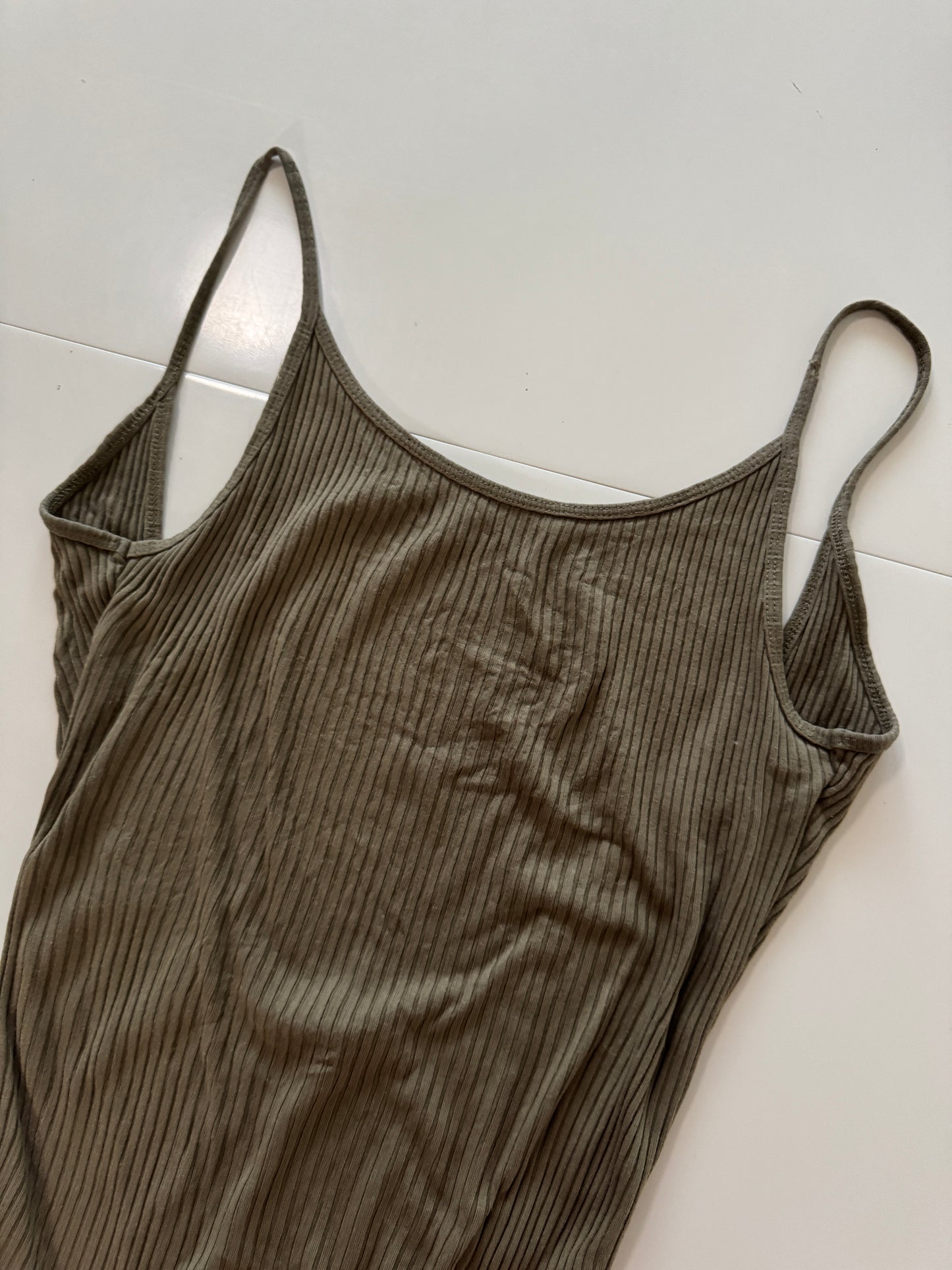 Body verde olivo, Talla S, 26, Mujer, Pull & Bear