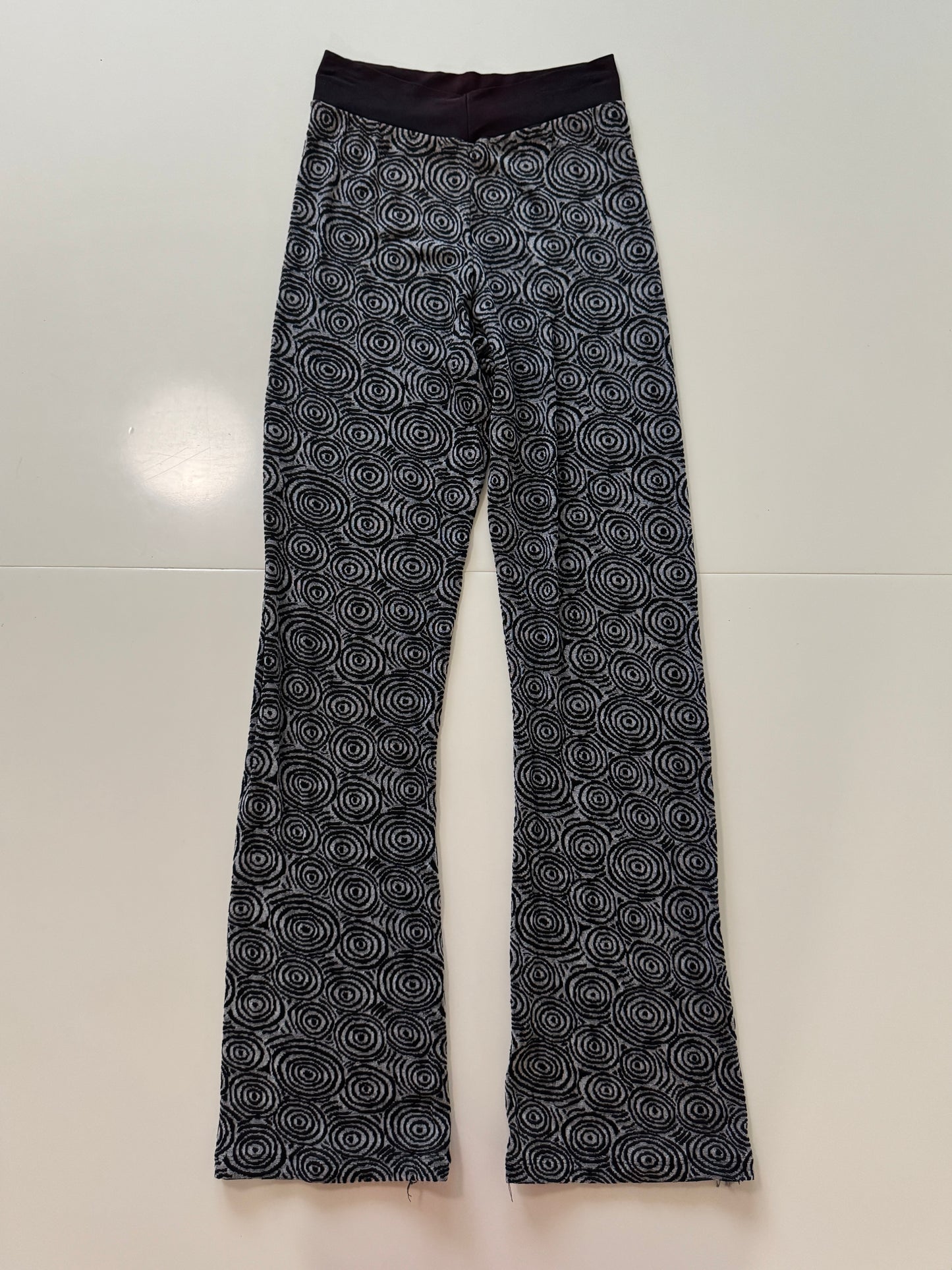 Pantalones negros tejidos, Talla M, Mujer