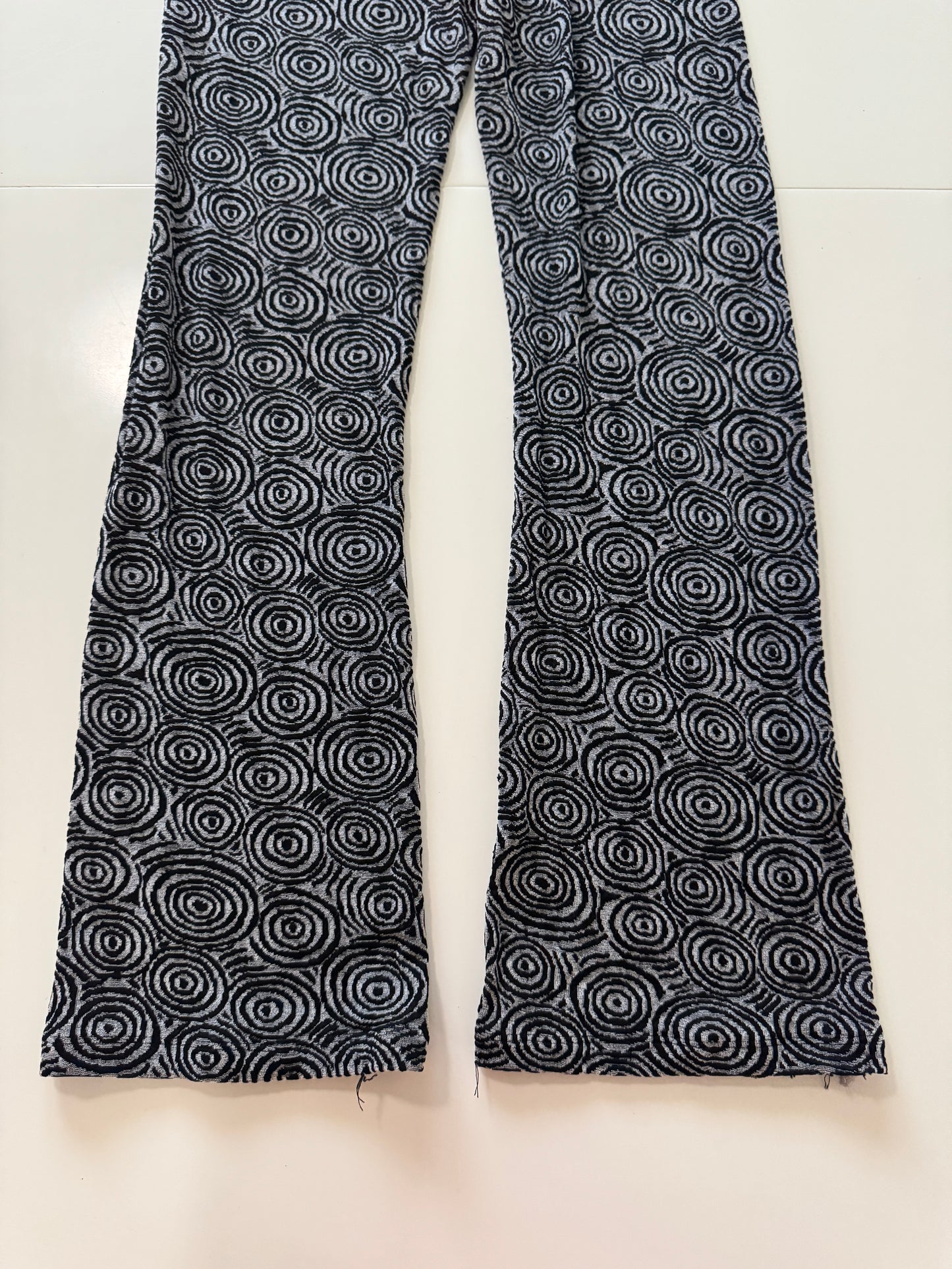 Pantalones negros tejidos, Talla M, Mujer