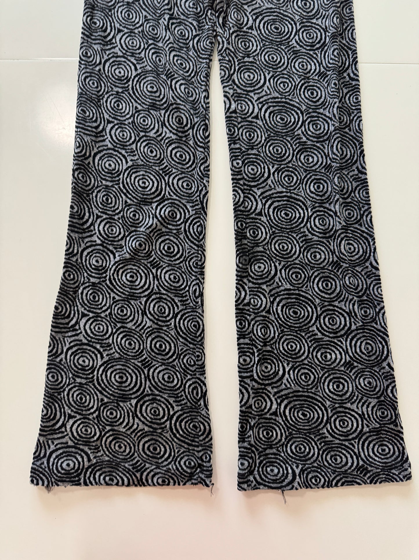 Pantalones negros tejidos, Talla M, Mujer