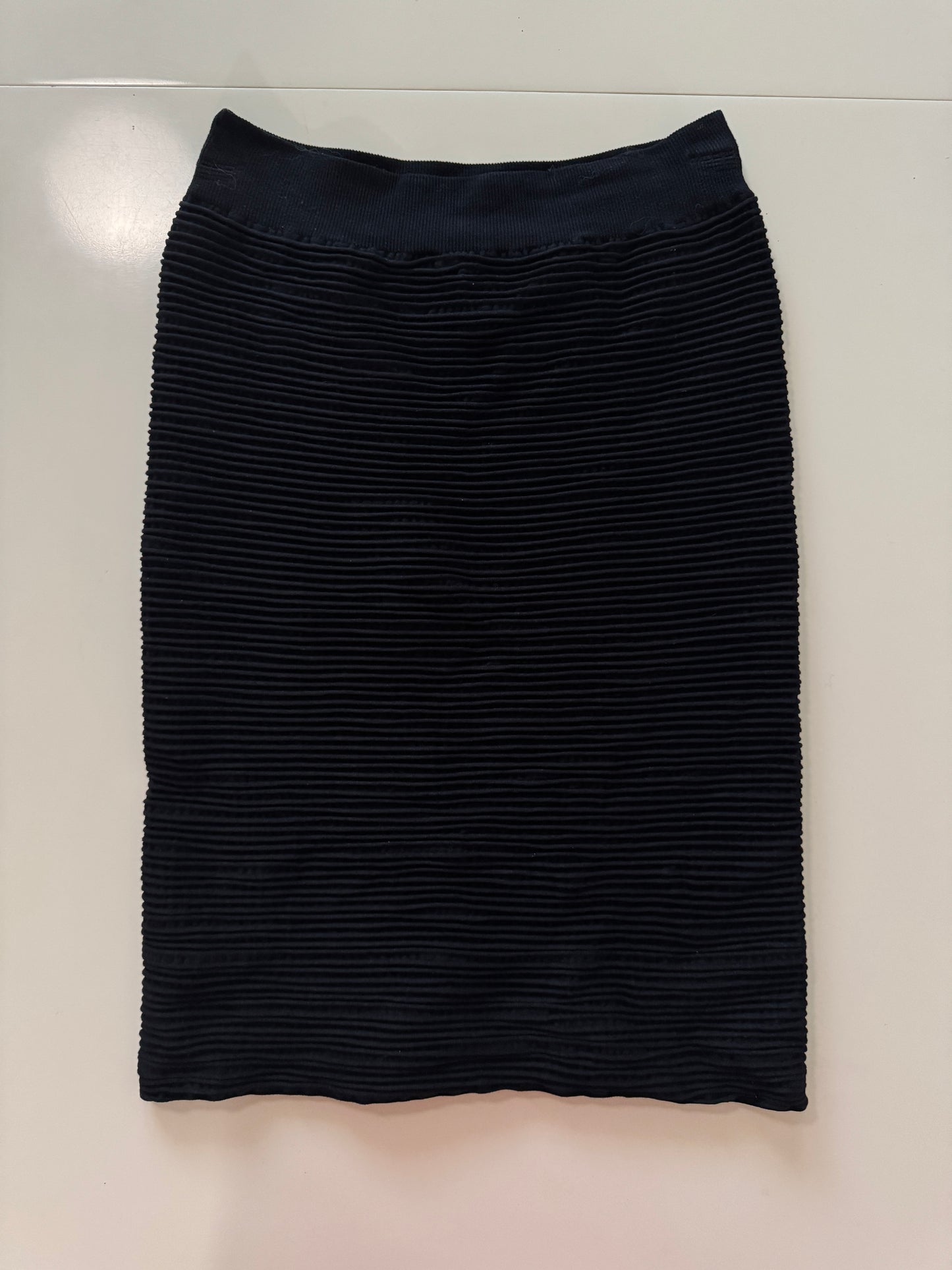 Falda stretch negra, Talla L, Mujer, Moda Club