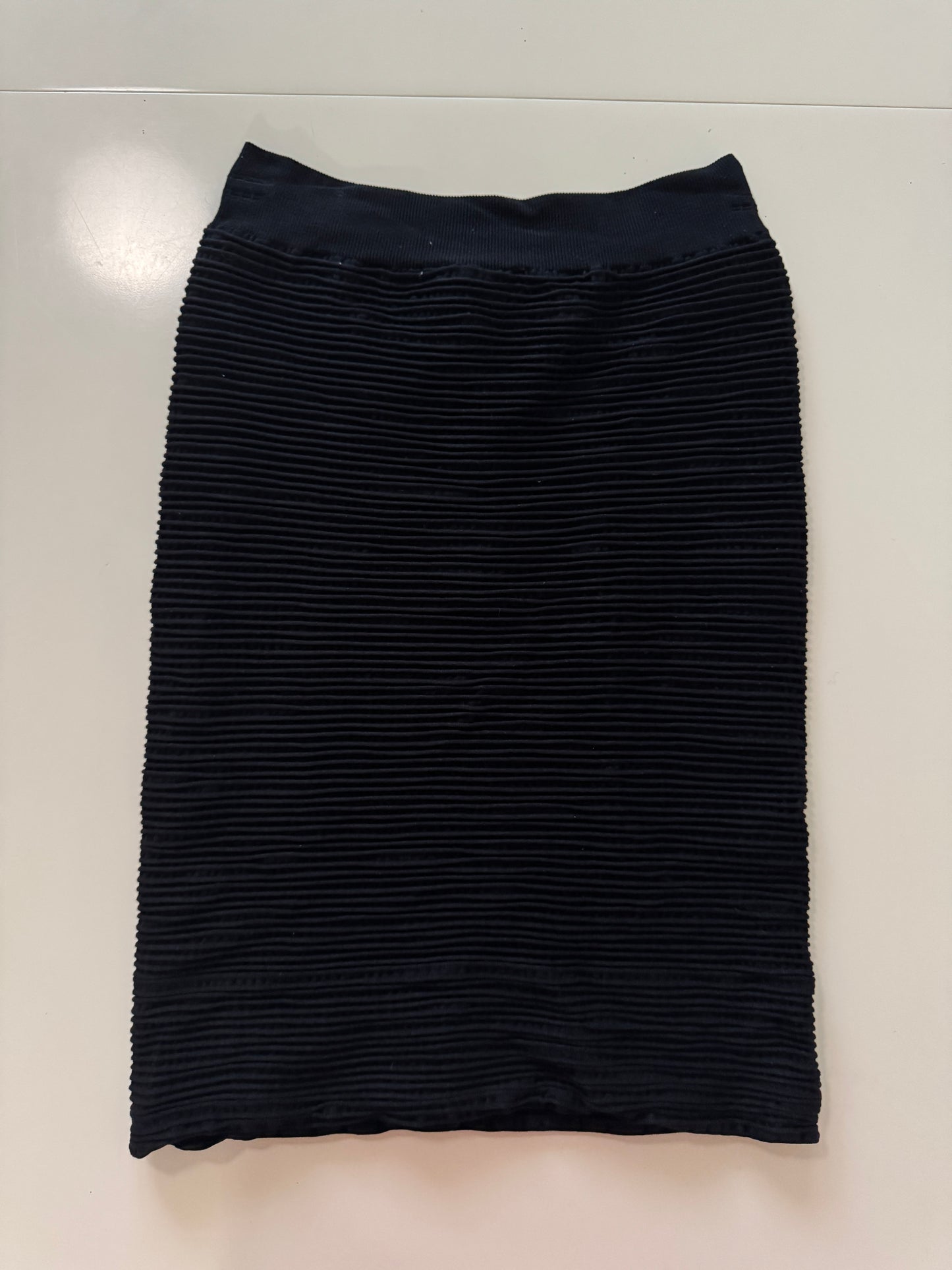 Falda stretch negra, Talla L, Mujer, Moda Club