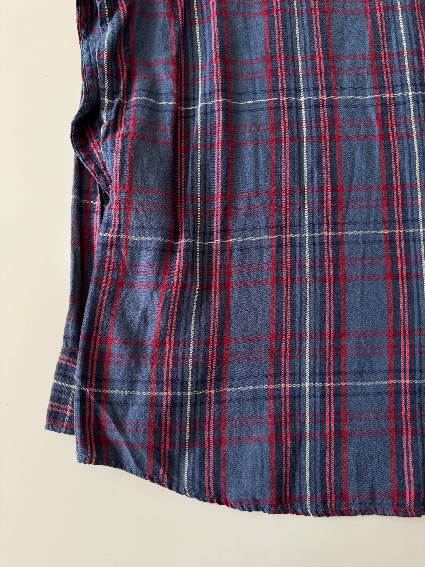 Camisa de franela vaquera, Talla XL, Hombre