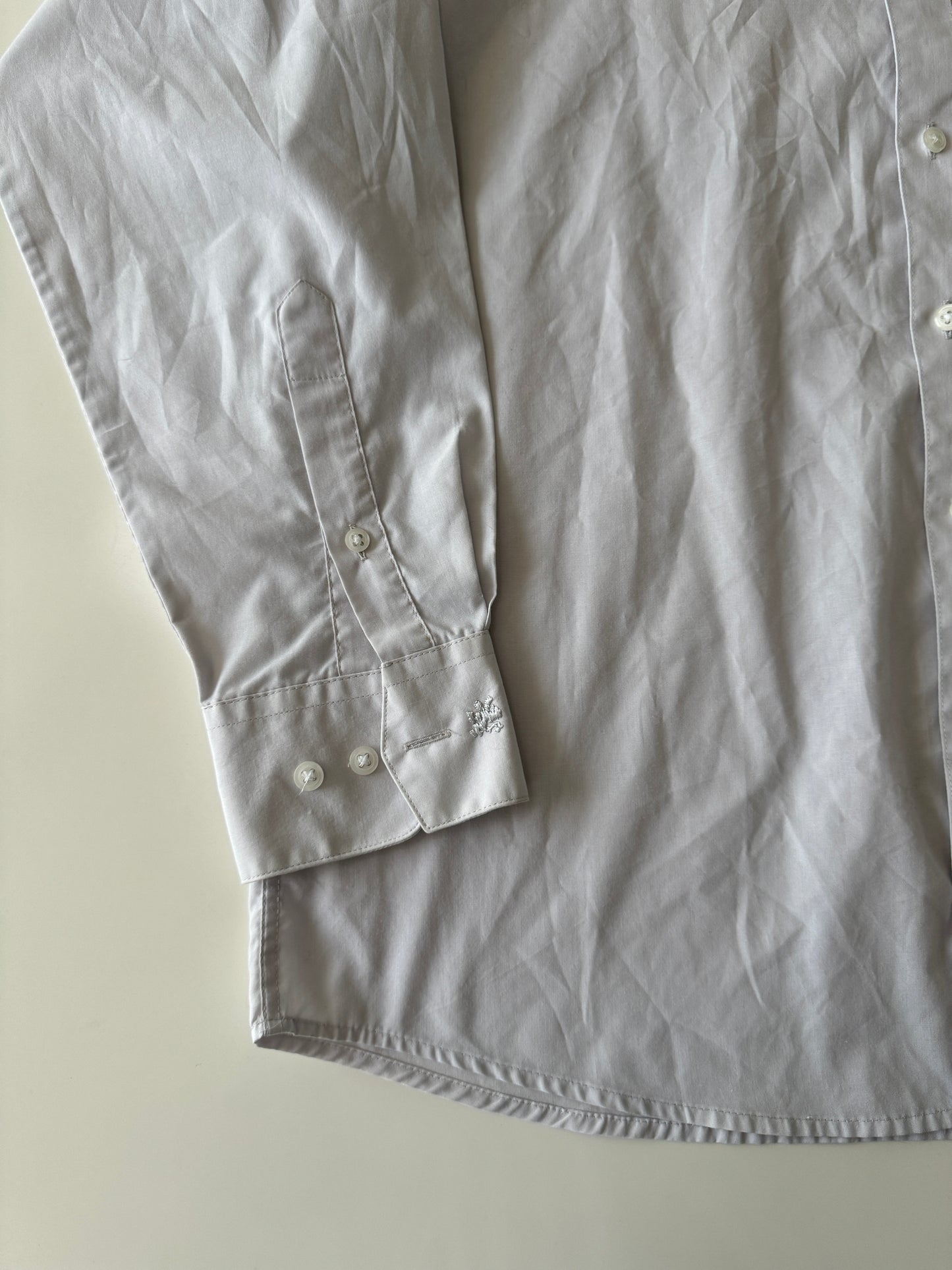 Camisa gris claro, Talla Cuello 18, Manga 33, Talla M, Hombre