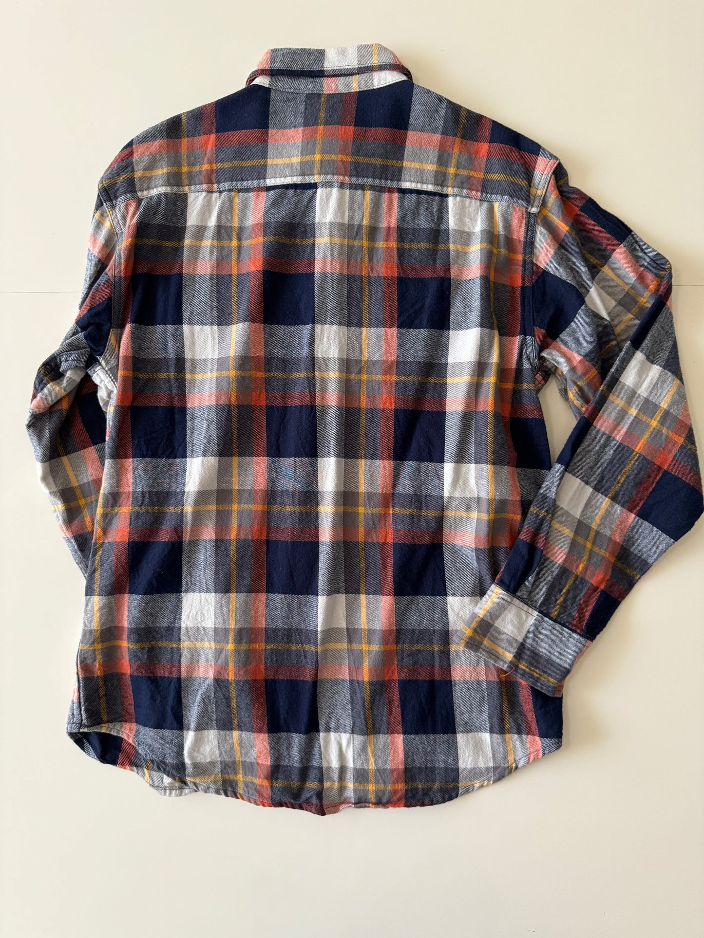 Camisa de franela de cuadros, Talla XL, Hombre
