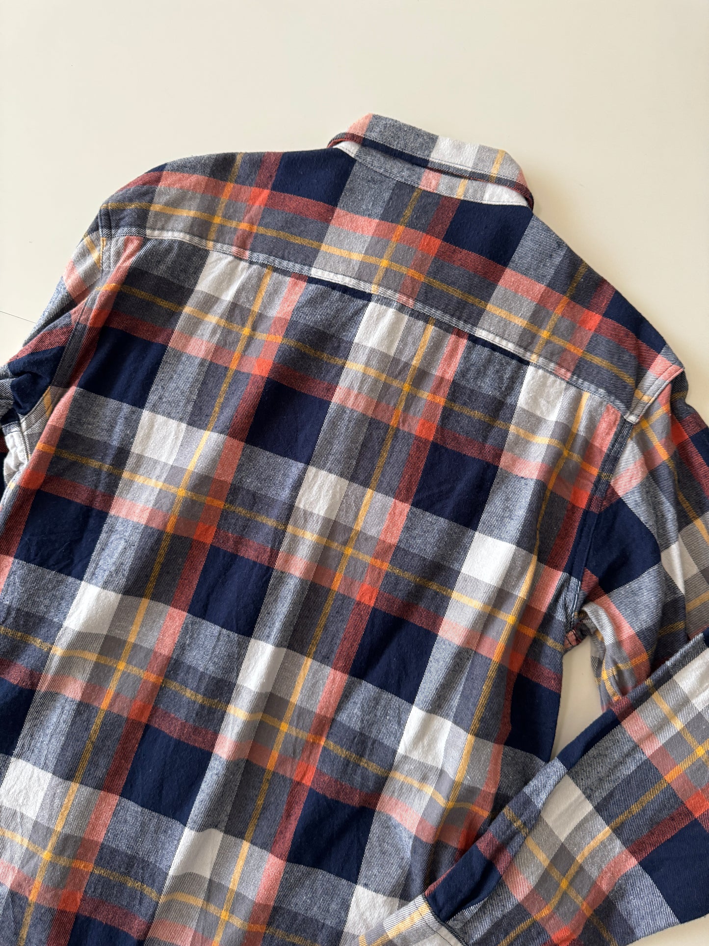 Camisa de franela de cuadros, Talla XL, Hombre