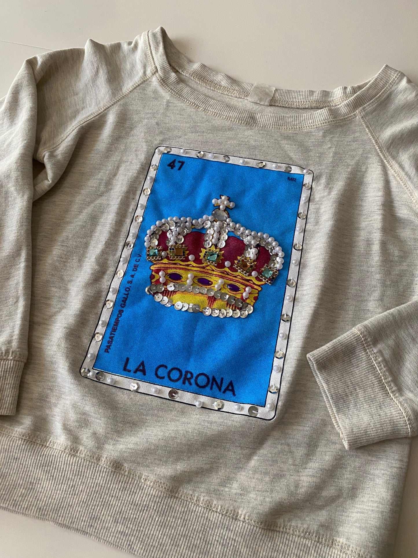 Sweater con grafico mexicano, Talla 10-12 años, Niña