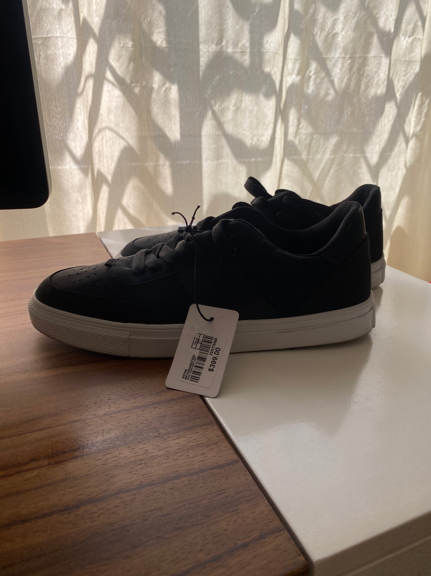 Tenis negros, Talla 27 Mx, Hombre