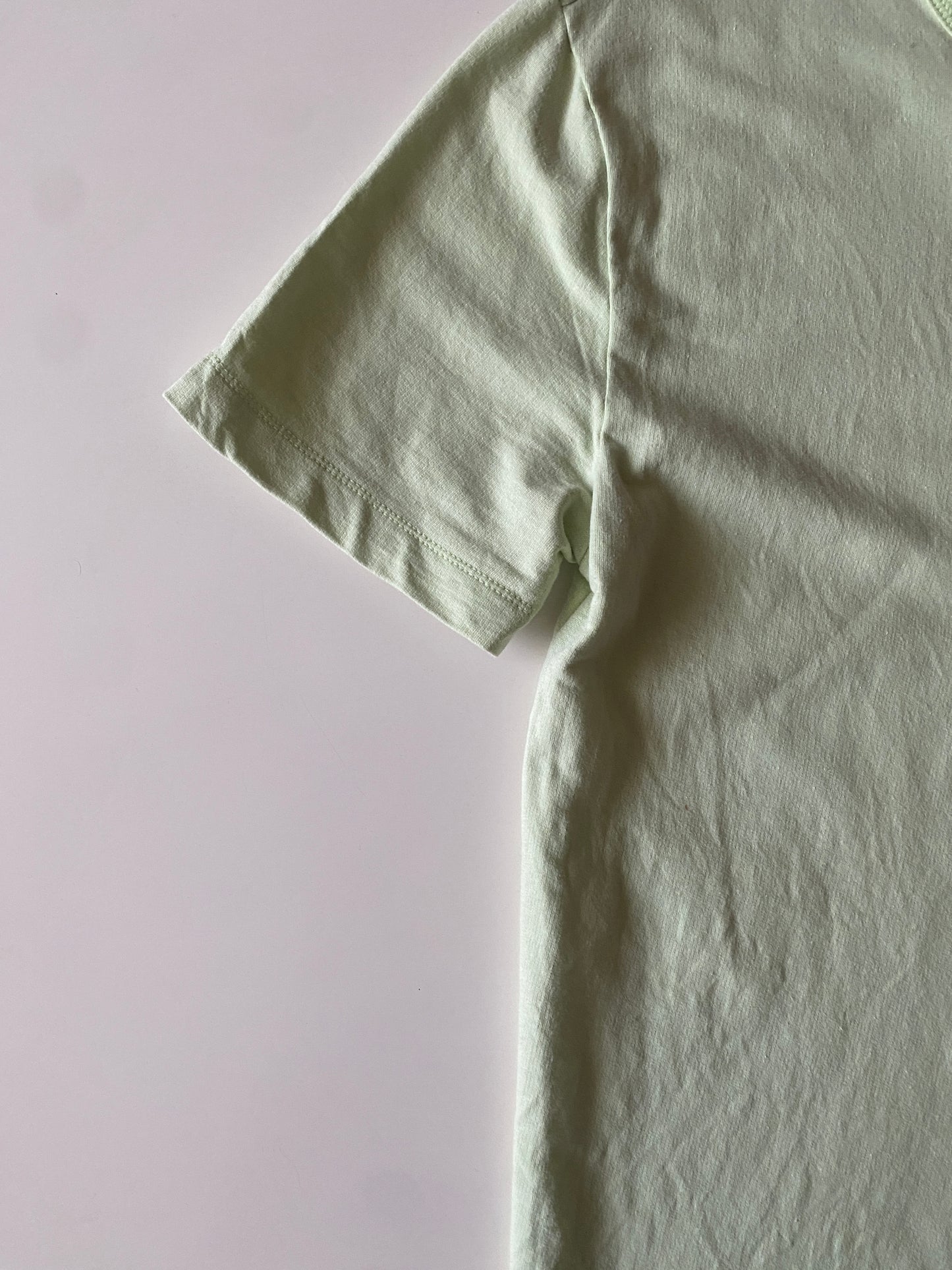 Playera verde claro, Talla S, Hombre