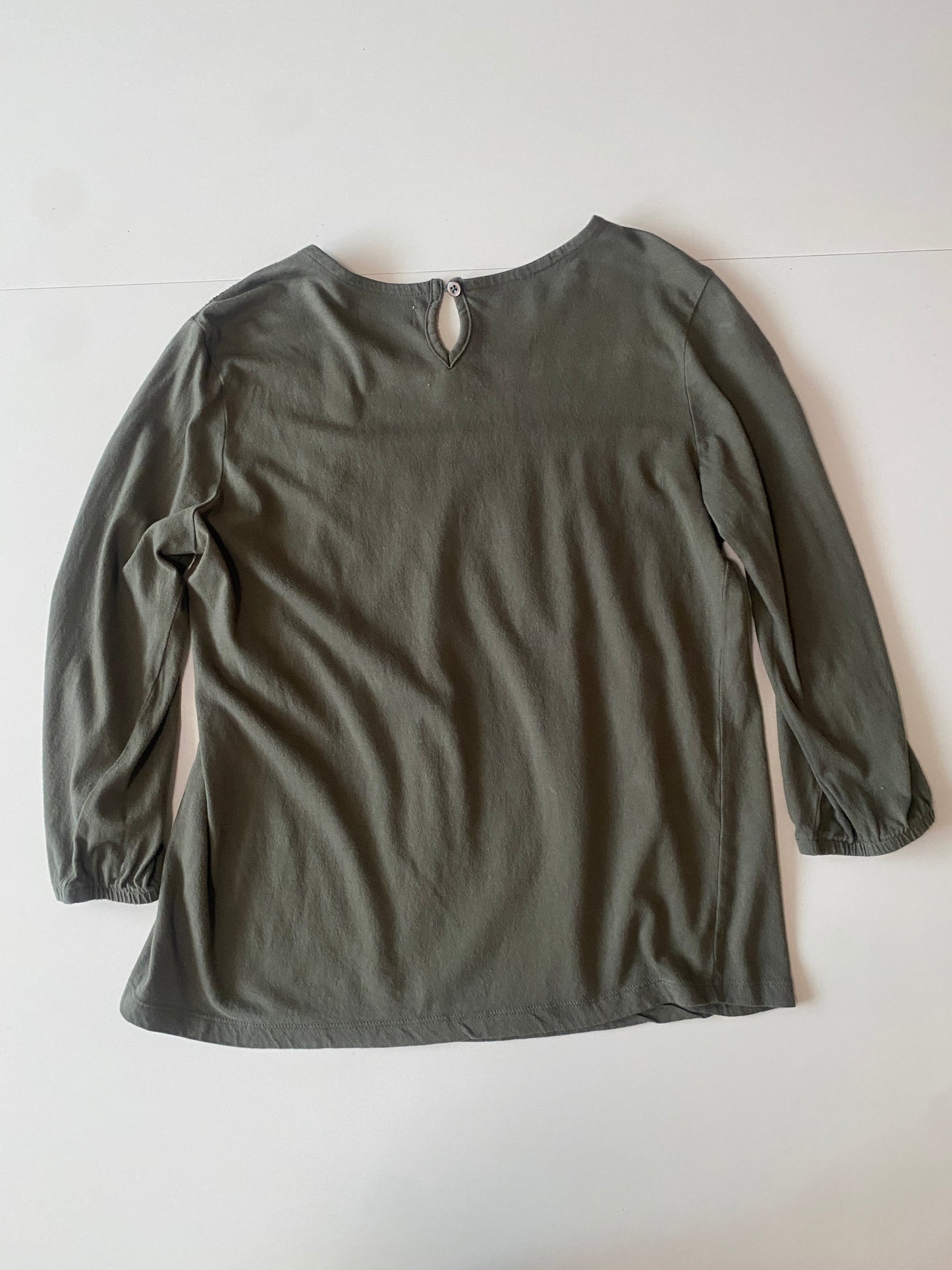 Blusa verde, Talla S, Mujer