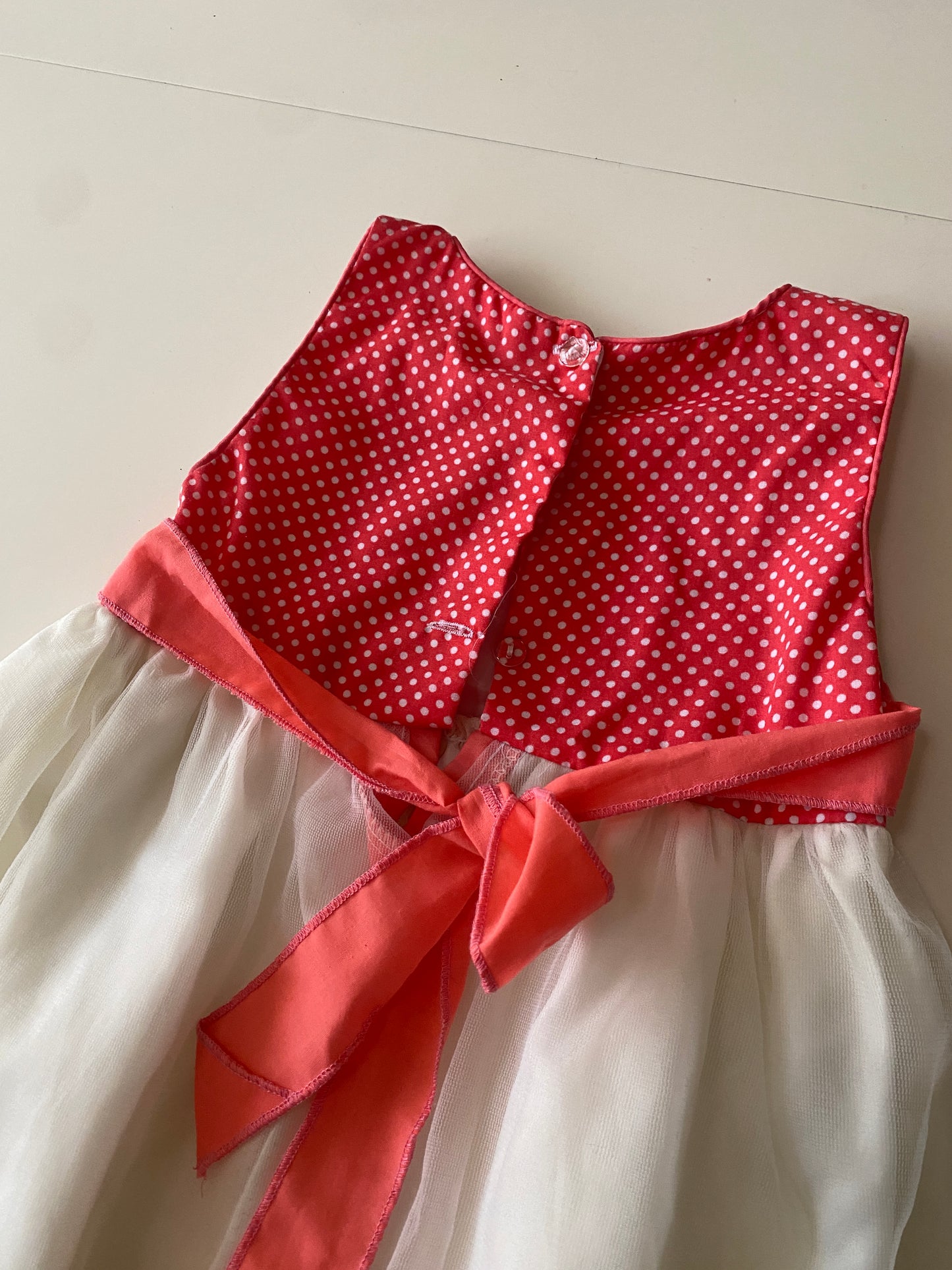 Vestido niña, falda de tul, Talla 4 años, Niña