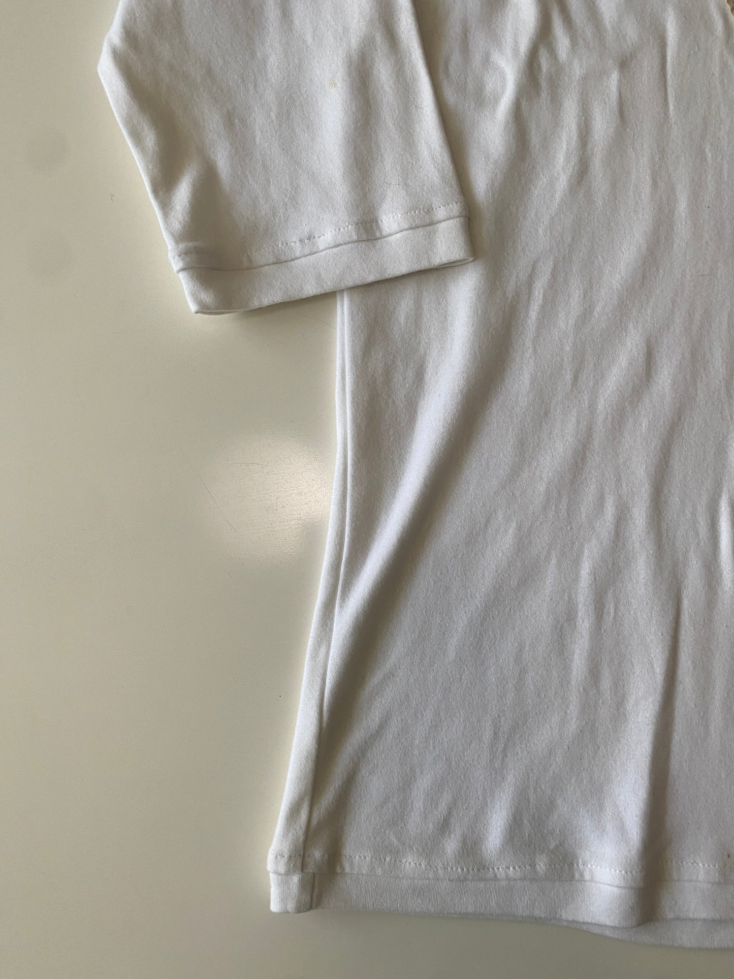 Playera etnica beige, Talla S, Hombre
