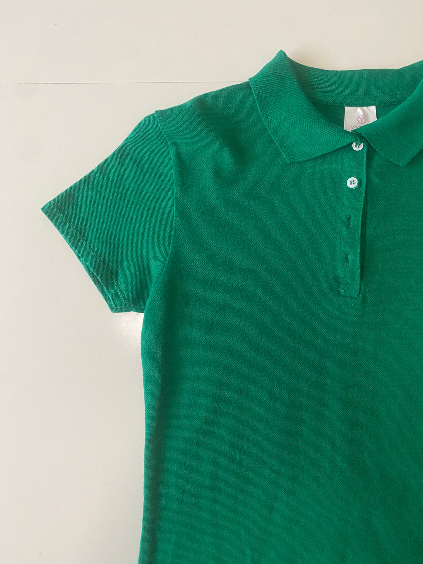 Polo verde bandera, Talla M, Mujer