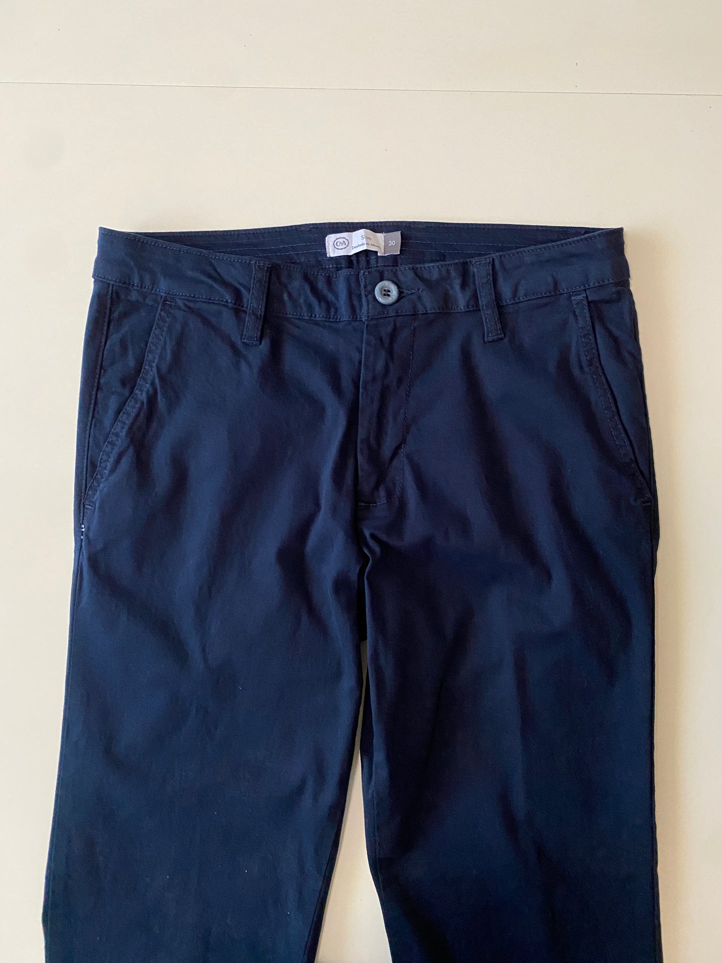 Chinos azules, Talla 30 slim, Hombre
