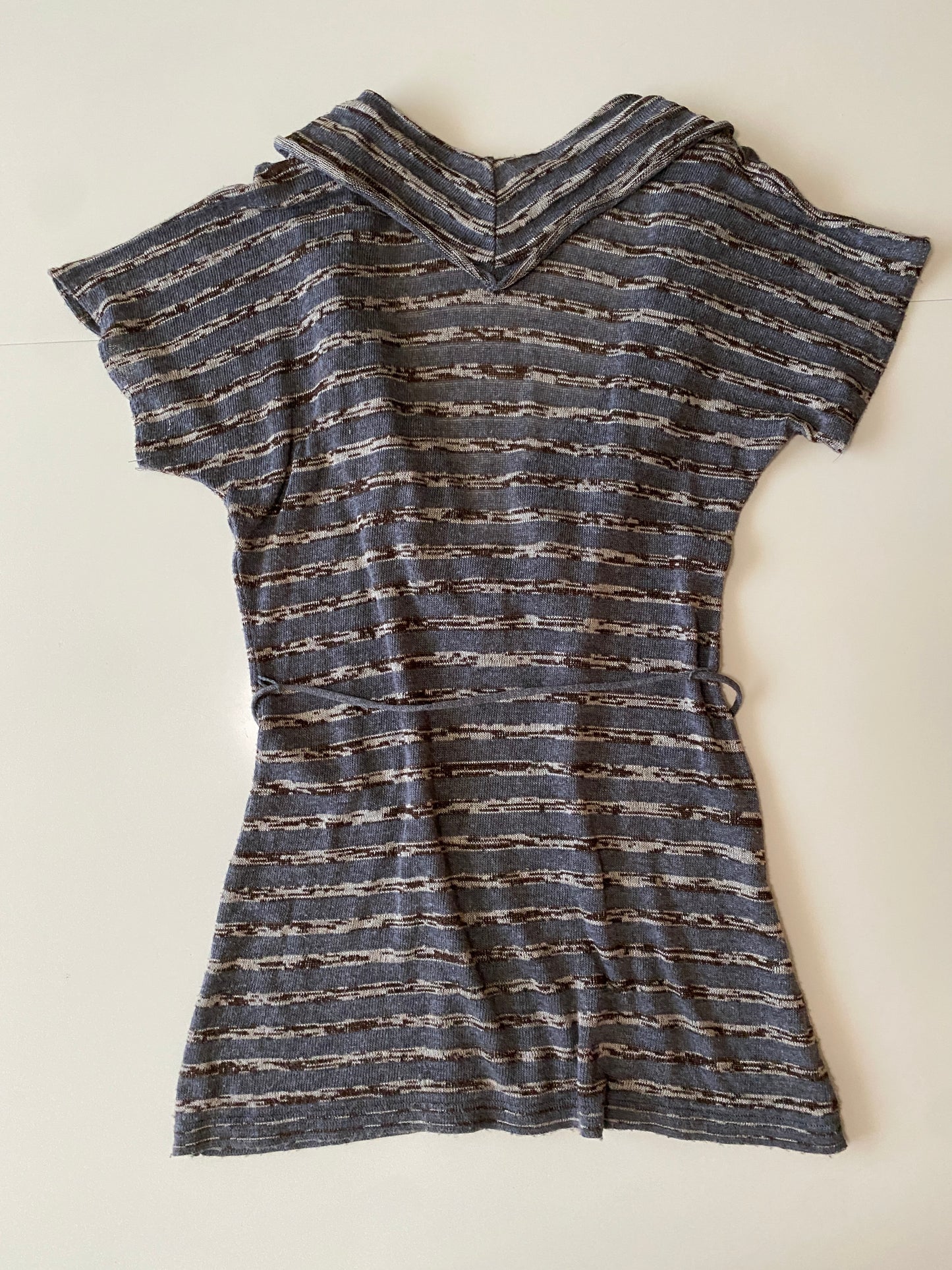 Blusa tejida gris, Talla XL, Mujer