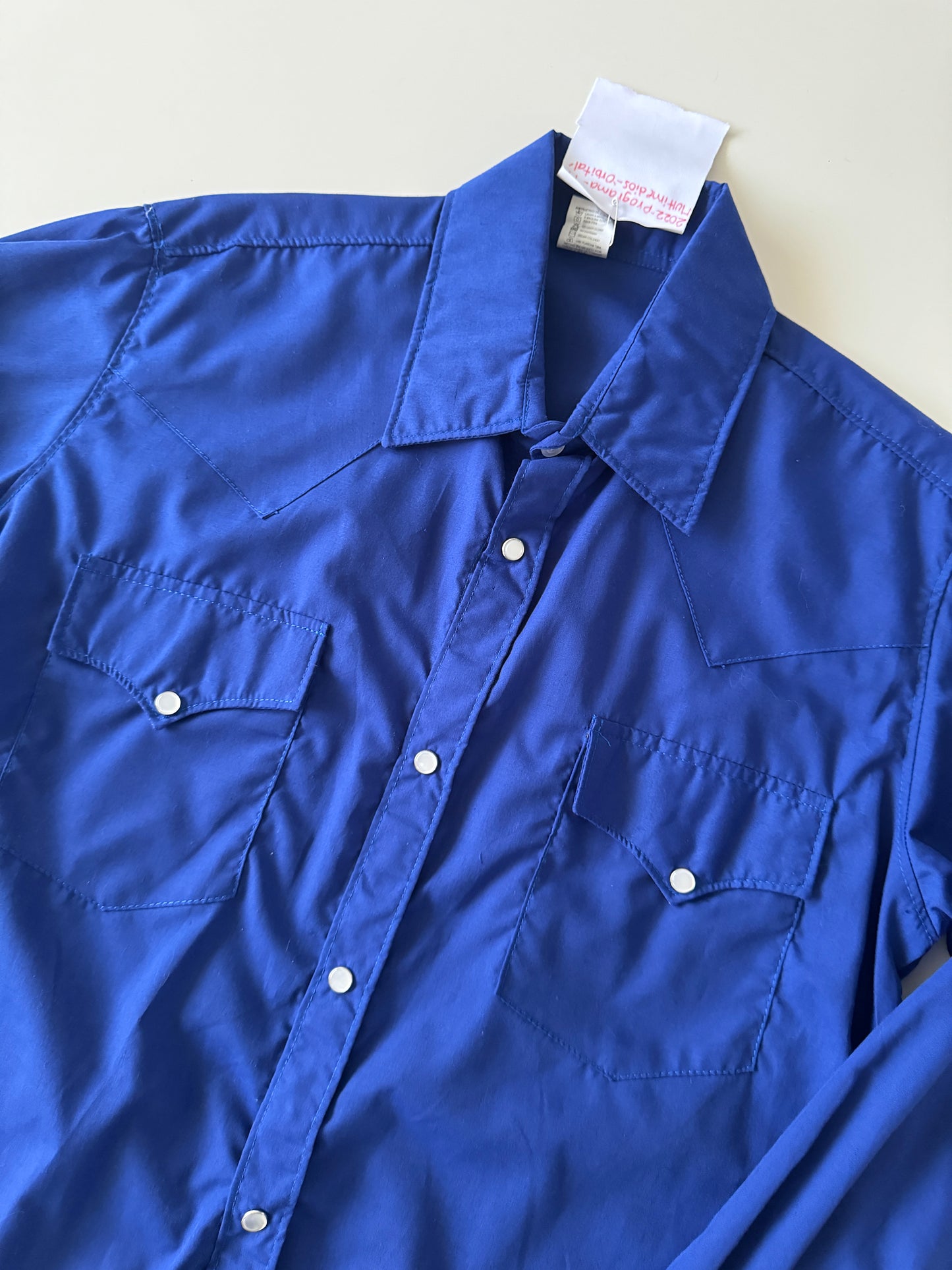 Camisa vaquera azul, Talla 36, M, Hombre