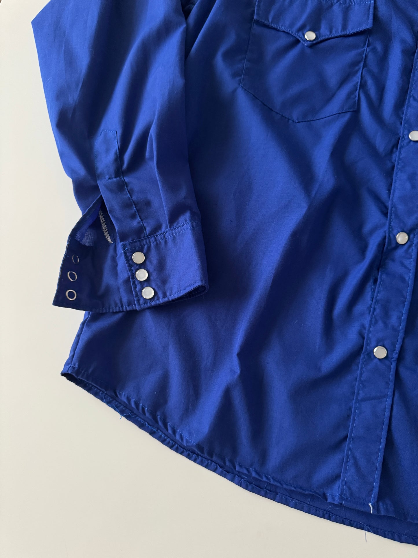 Camisa vaquera azul, Talla 36, M, Hombre