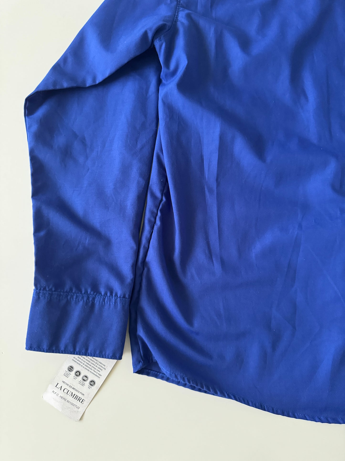 Camisa vaquera azul, Talla 36, M, Hombre