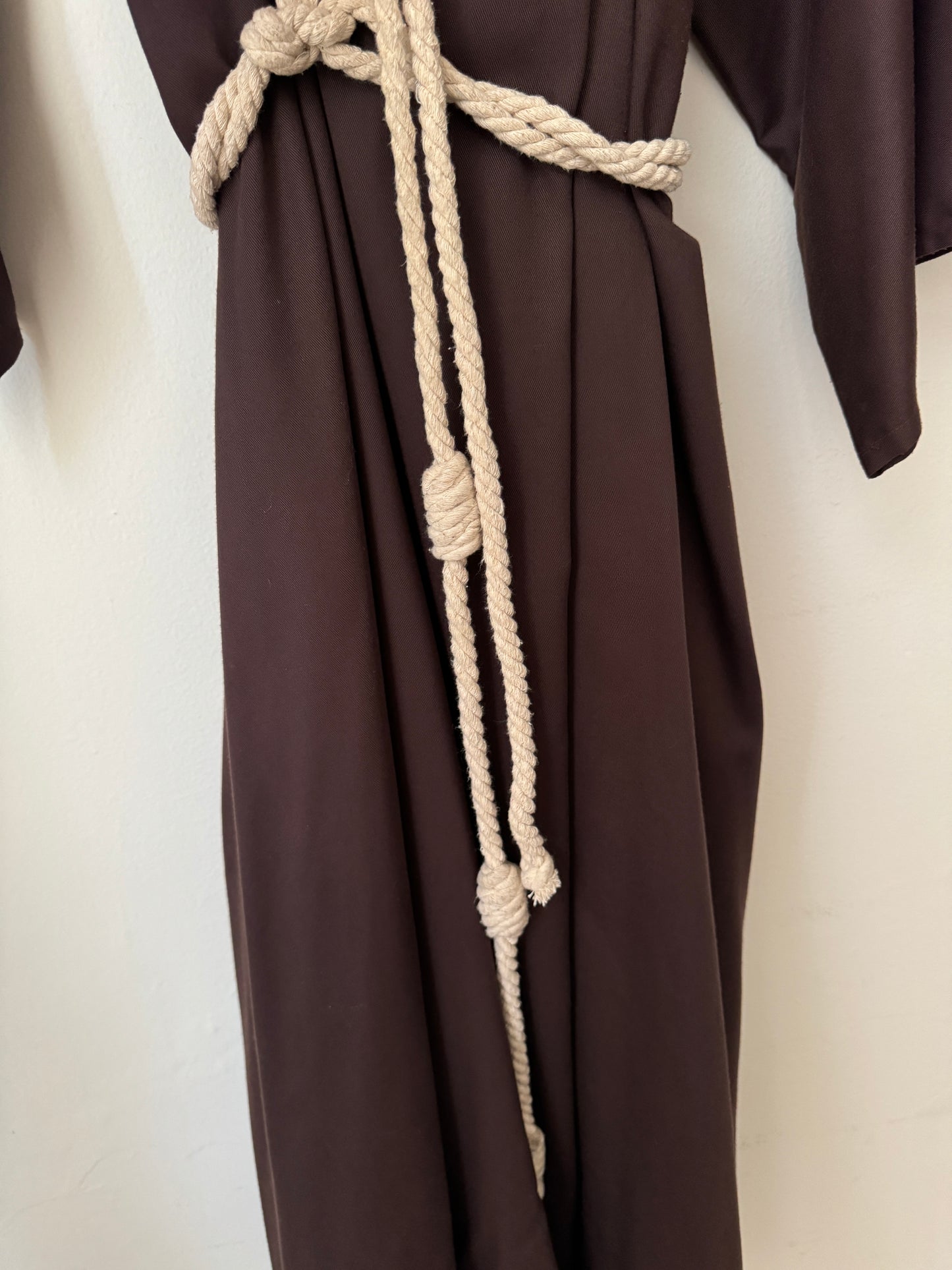 Traje de monje benedicto, Talla XXL, Hombre