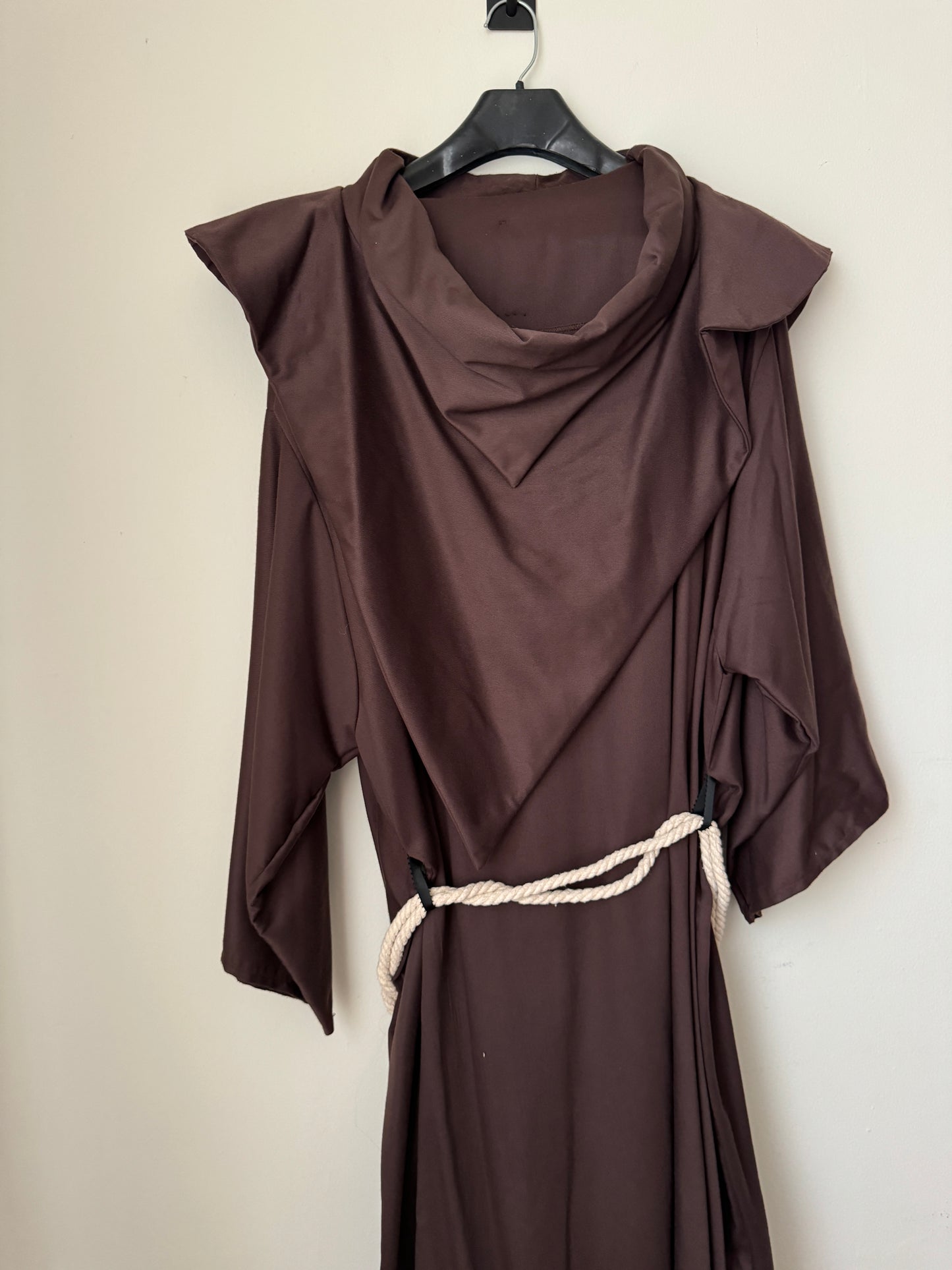 Traje de monje benedicto, Talla XXL, Hombre