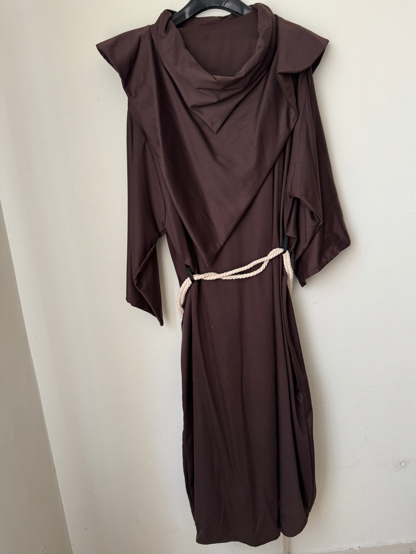 Traje de monje benedicto, Talla XXL, Hombre
