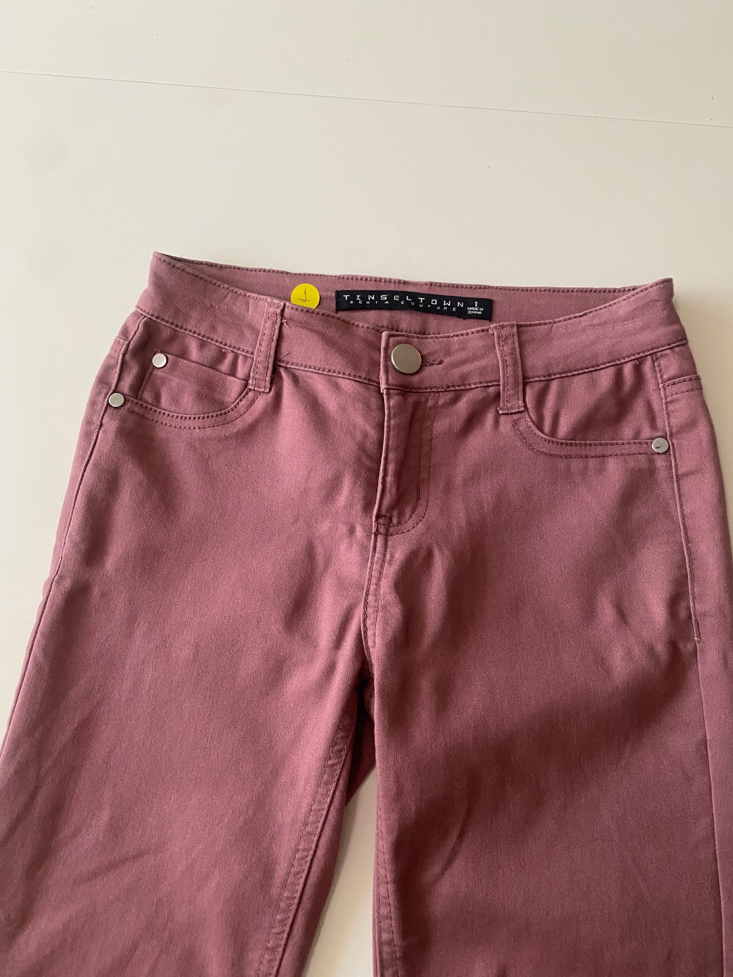 Skinny rosas, Talla 1, S, Mujer