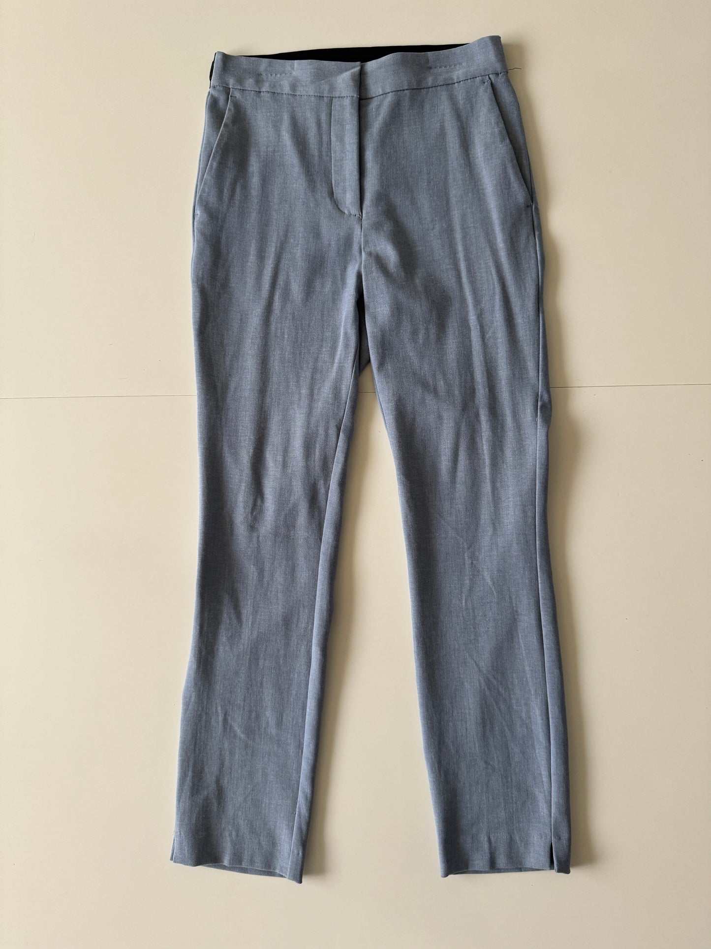 Pantalones de vestir celestes, Talla S, 26 Mx, Mujer