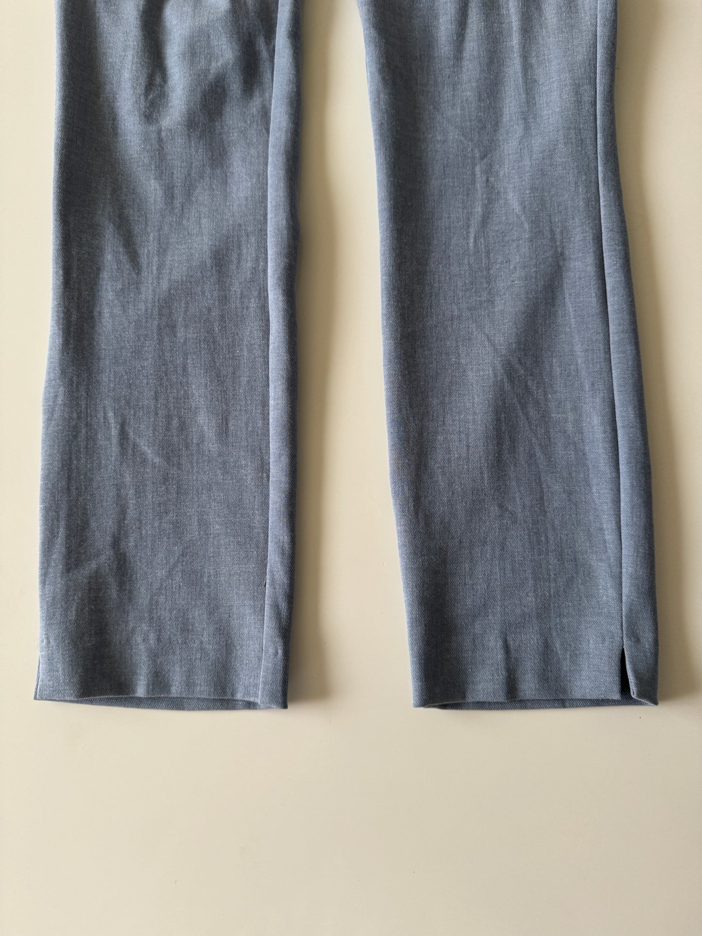 Pantalones de vestir celestes, Talla S, 26 Mx, Mujer