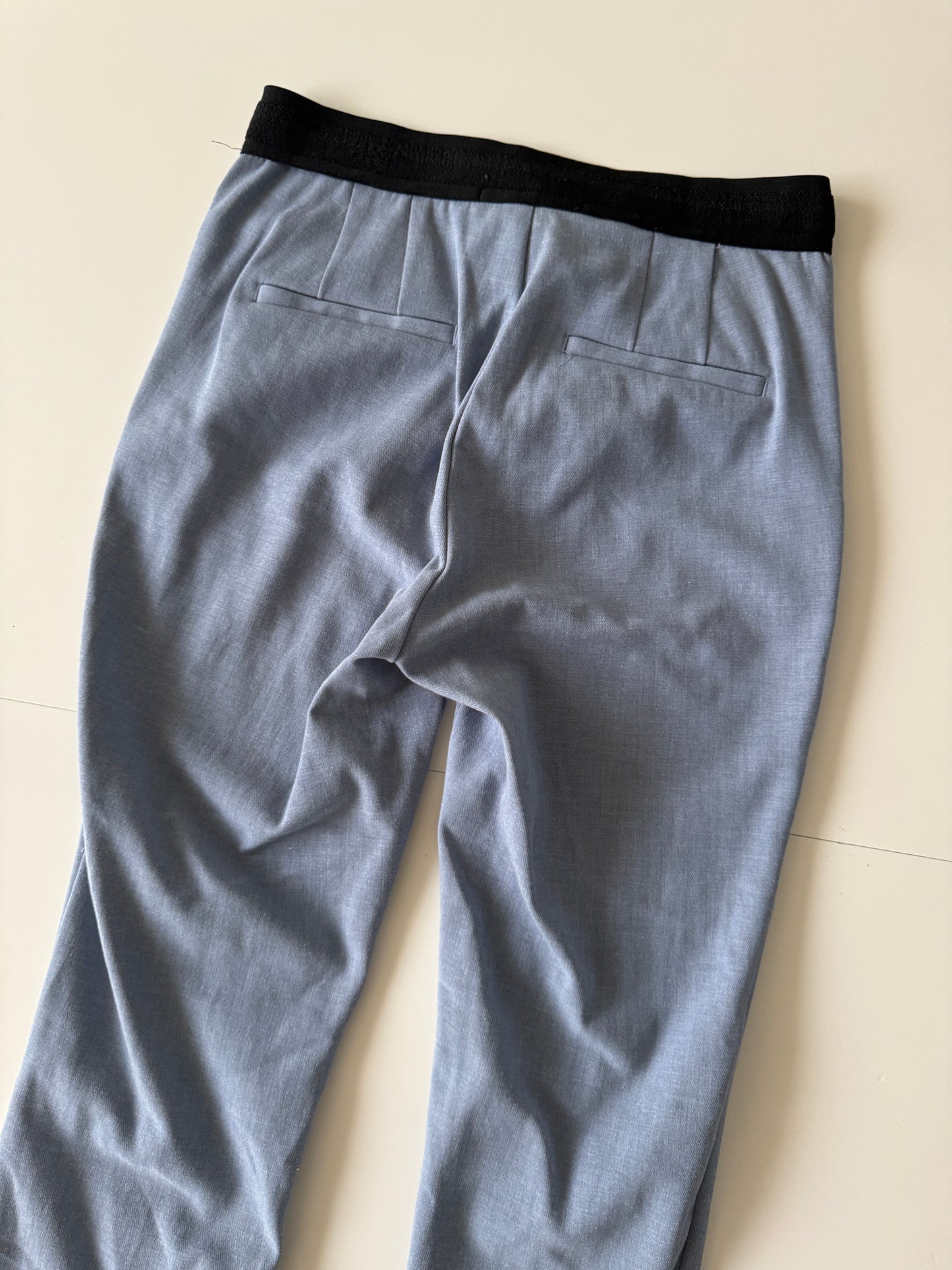 Pantalones de vestir celestes, Talla S, 26 Mx, Mujer