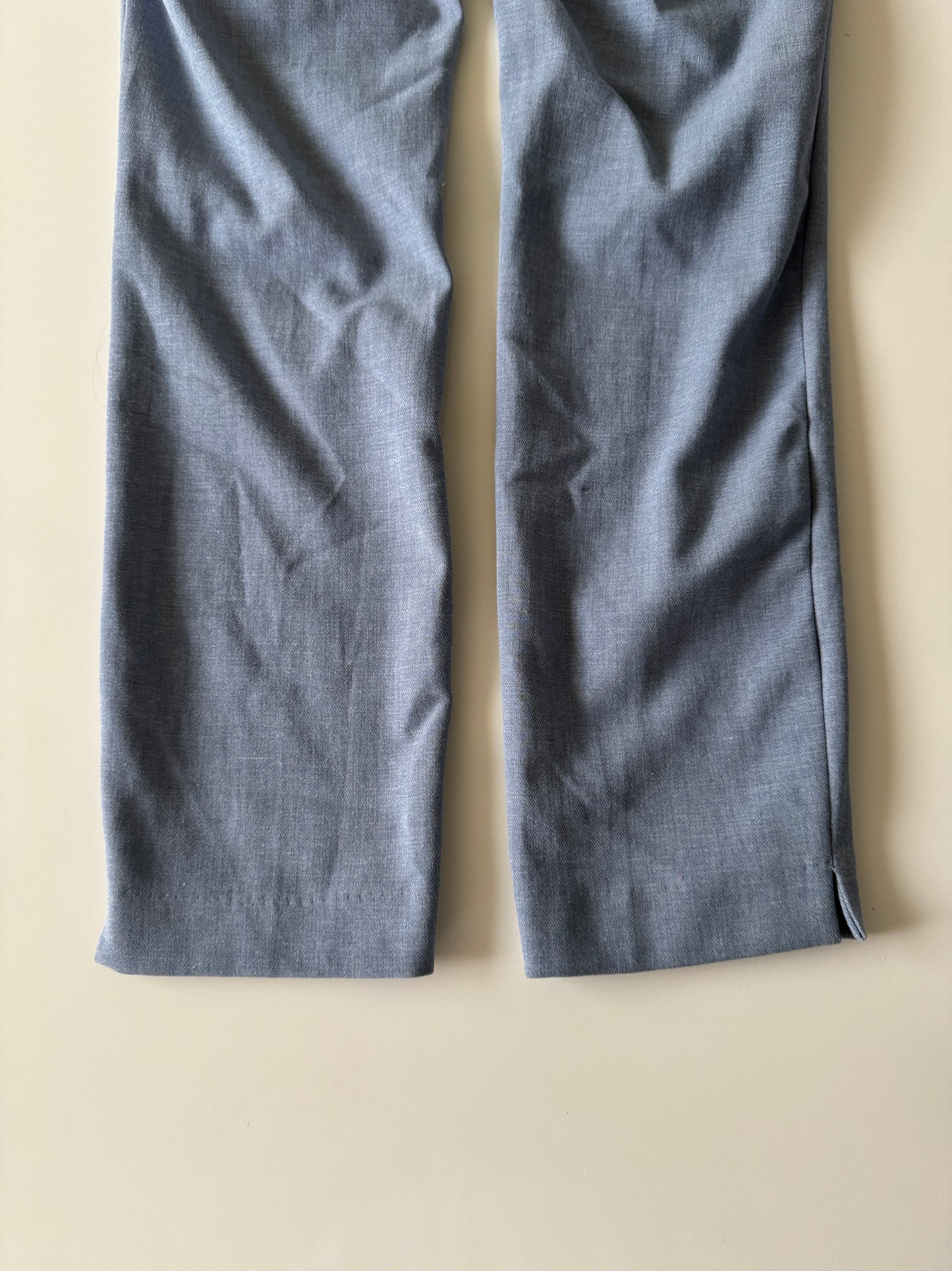 Pantalones de vestir celestes, Talla S, 26 Mx, Mujer