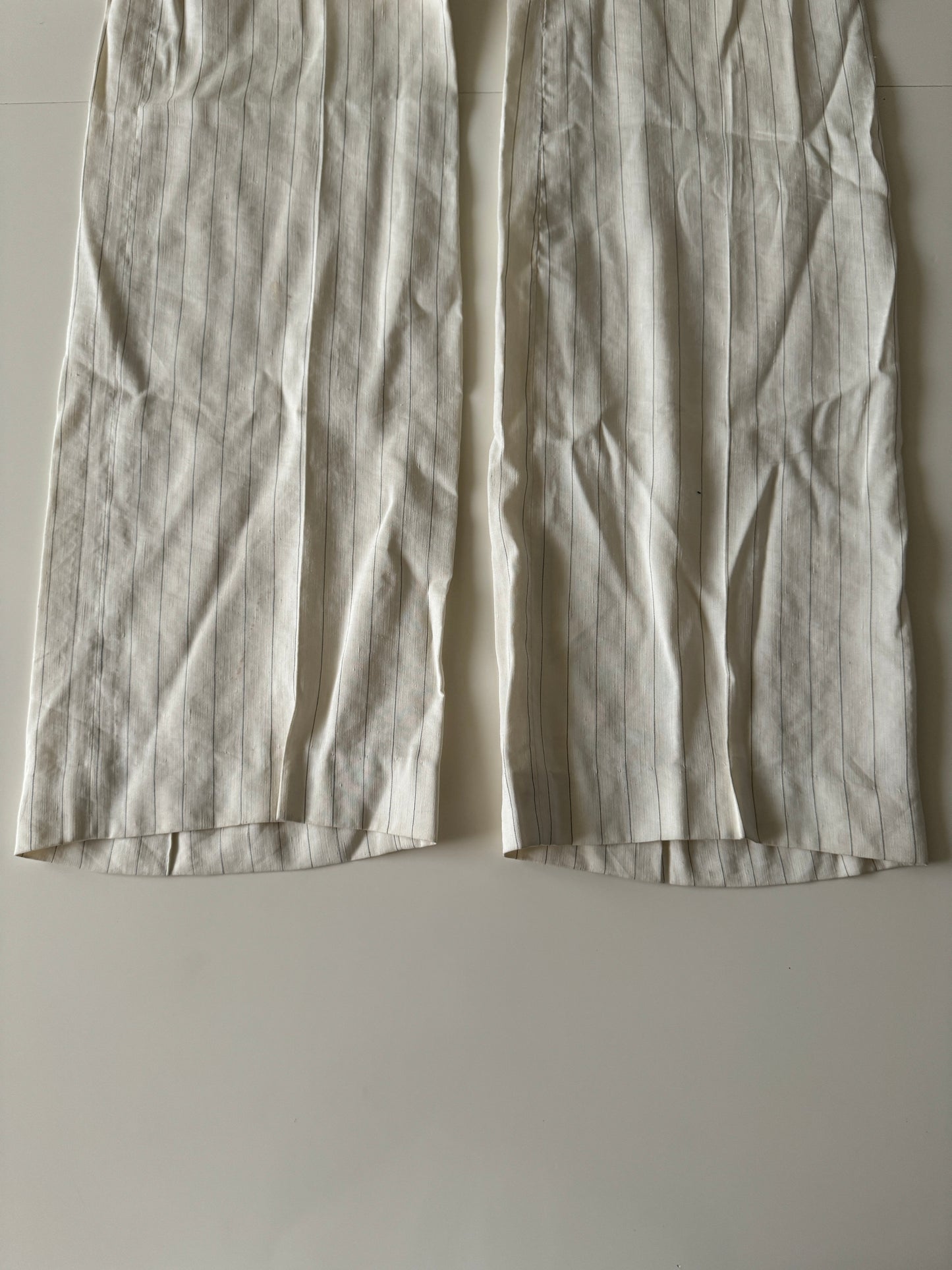 Pantalones ejecutivos beige, Talla 28mx, M, Mujer