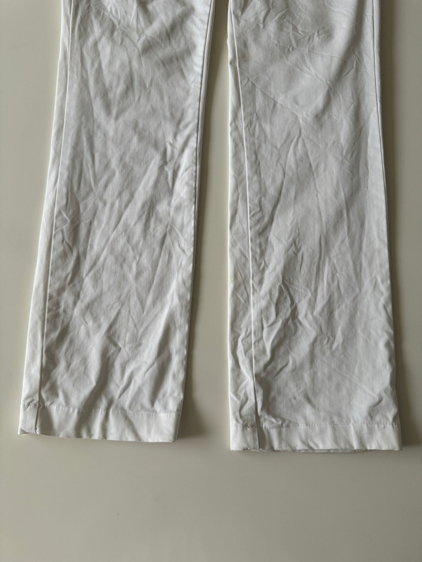 Pantalones beige, low rise, Talla 26, S, Mujer