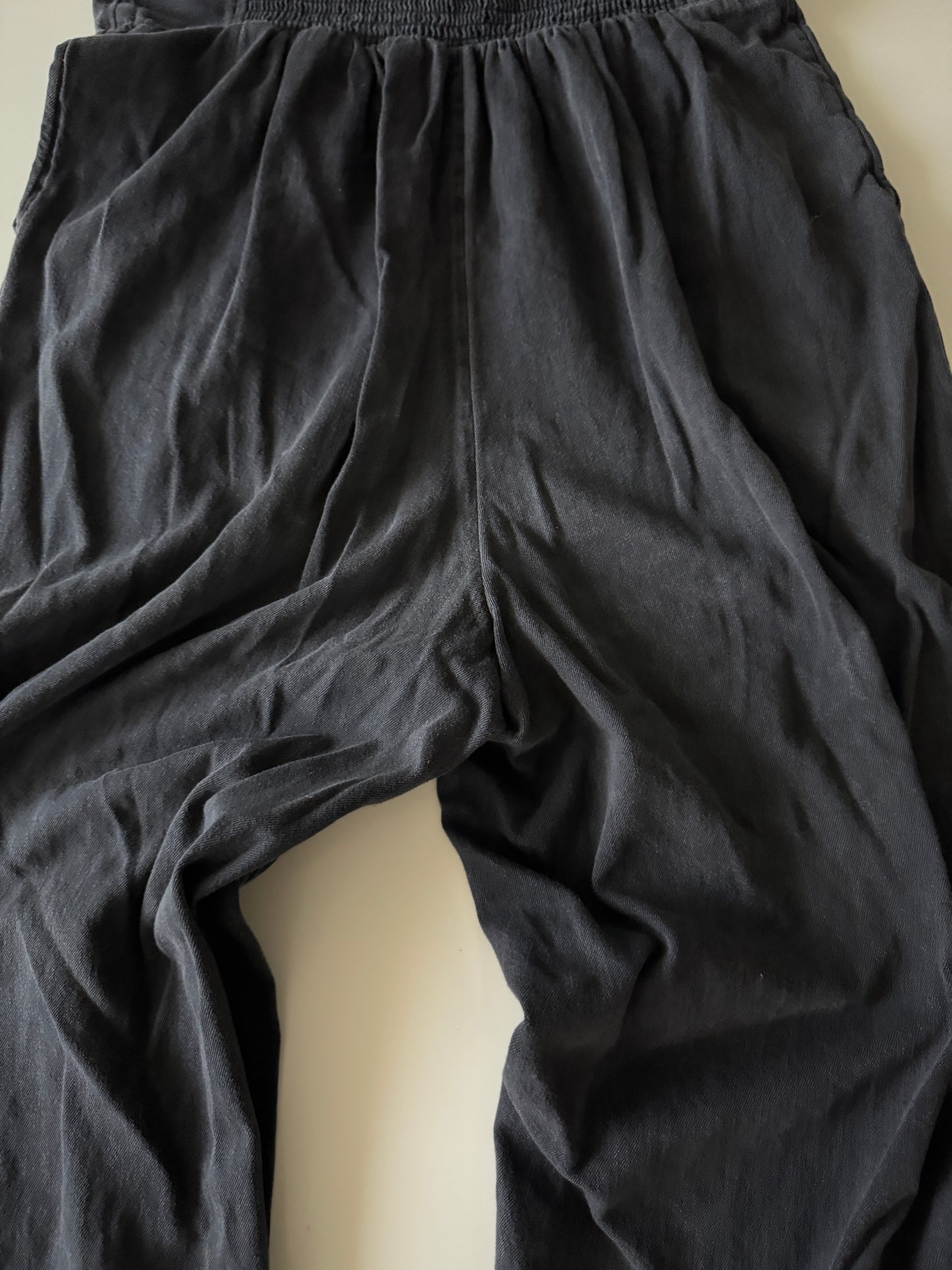 Jumper negro de mezclilla, Talla L, Old Navy, Mujer