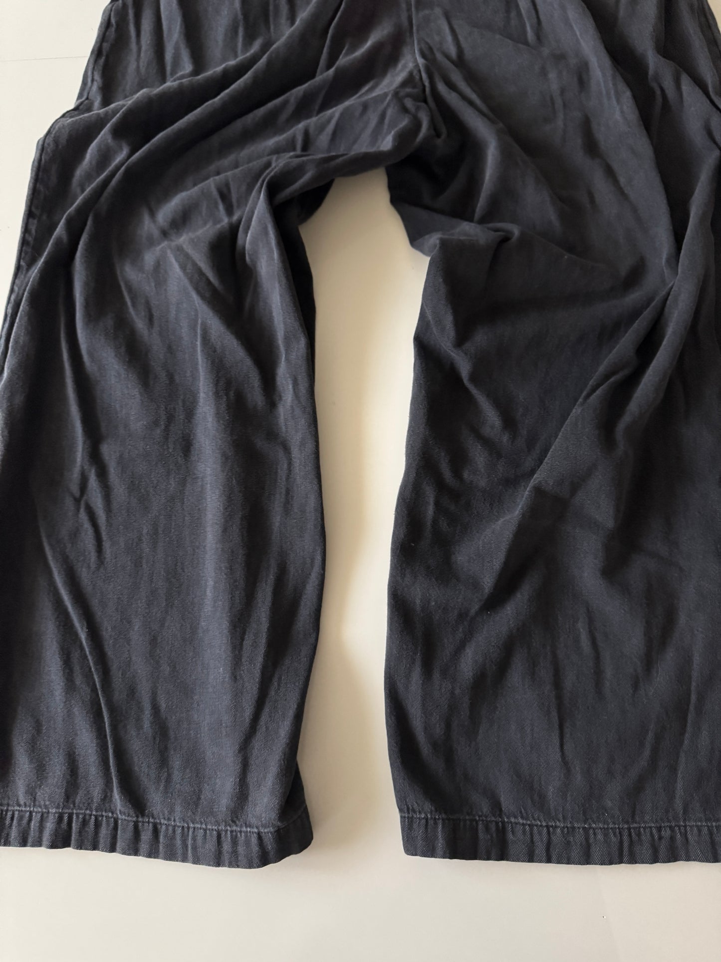 Jumper negro de mezclilla, Talla L, Old Navy, Mujer