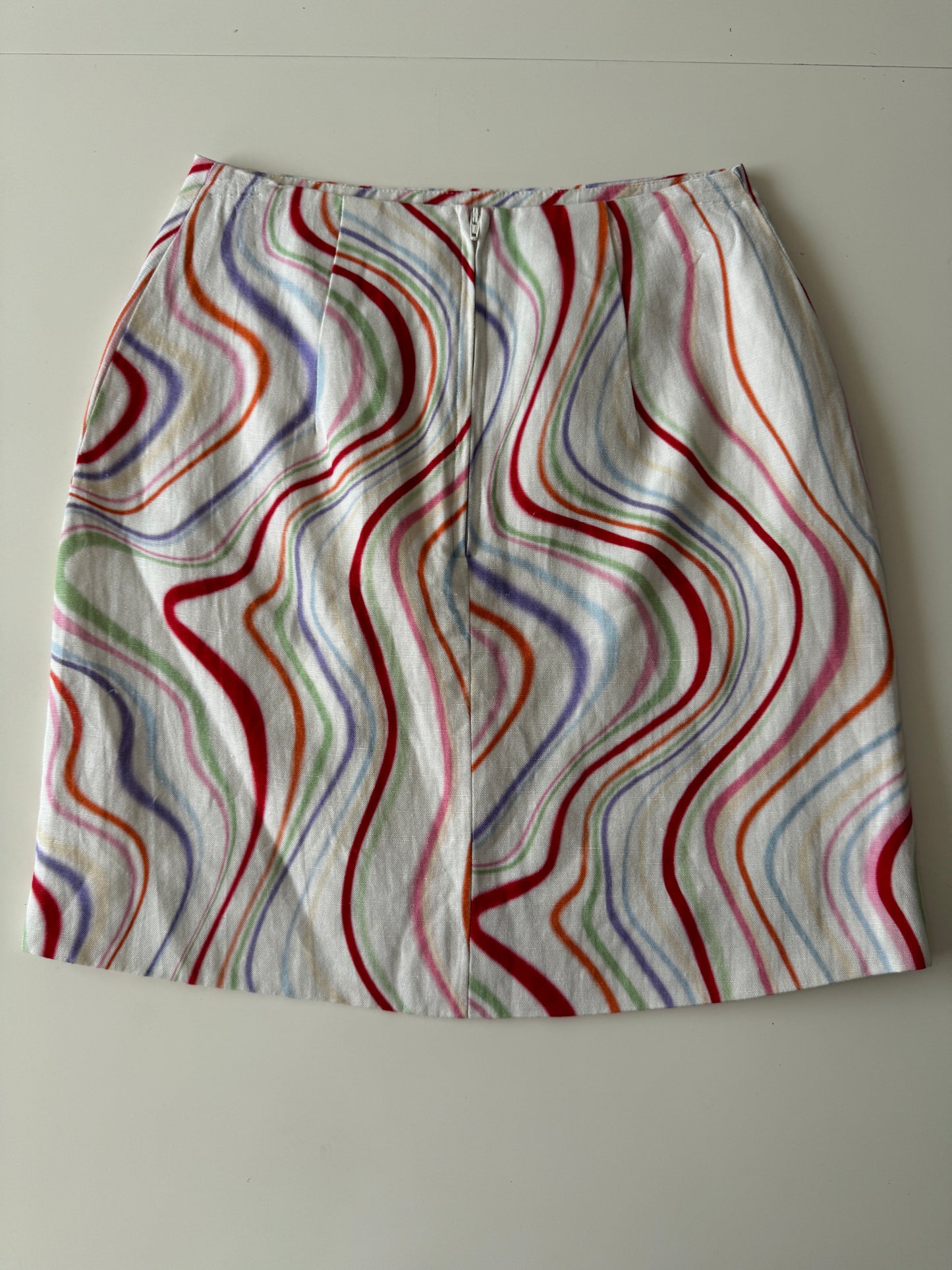 Minifalda estampada, Talla XS, Mujer