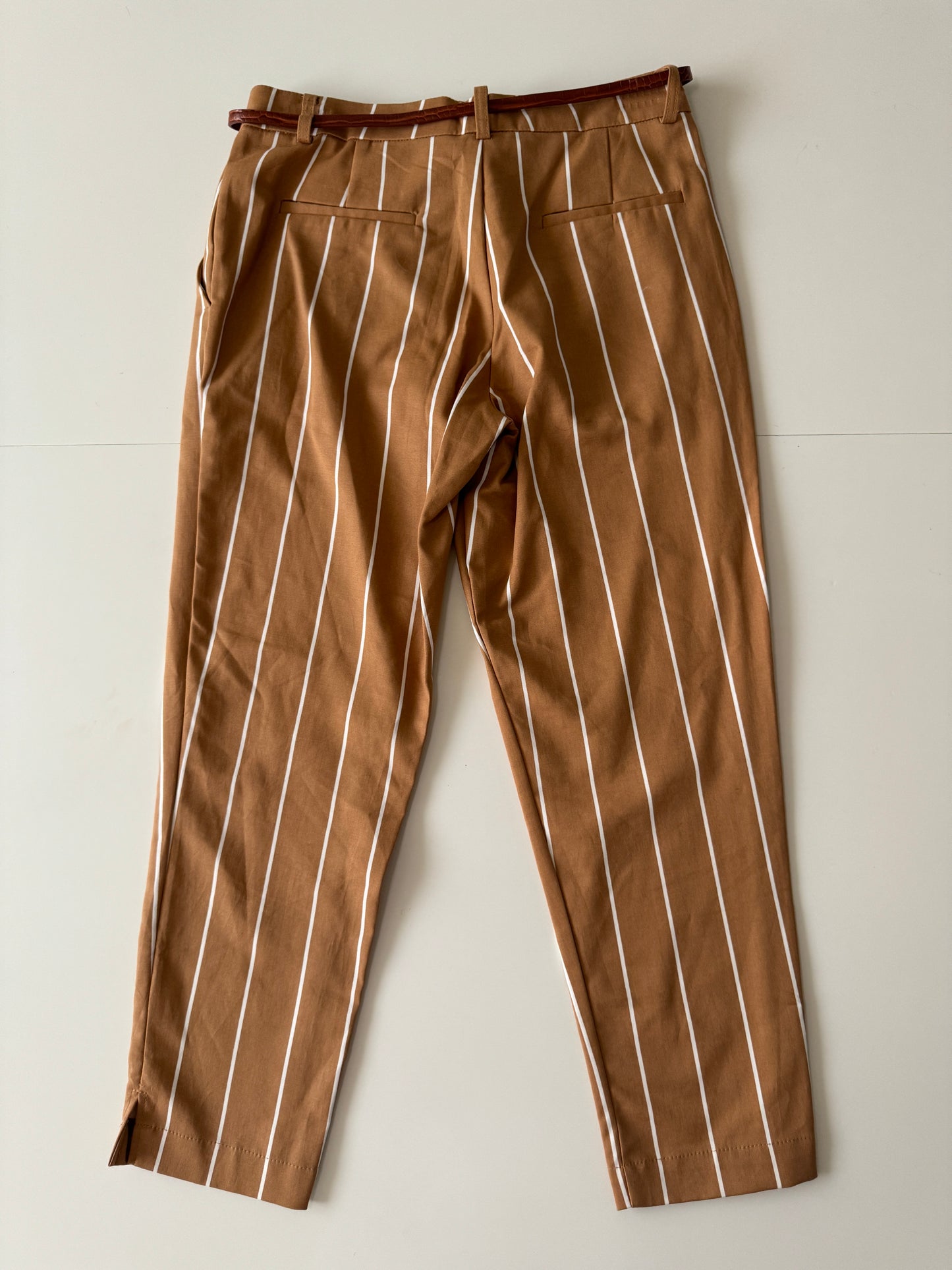 Pantalones de vestir a rayas, Talla 5, Mujer