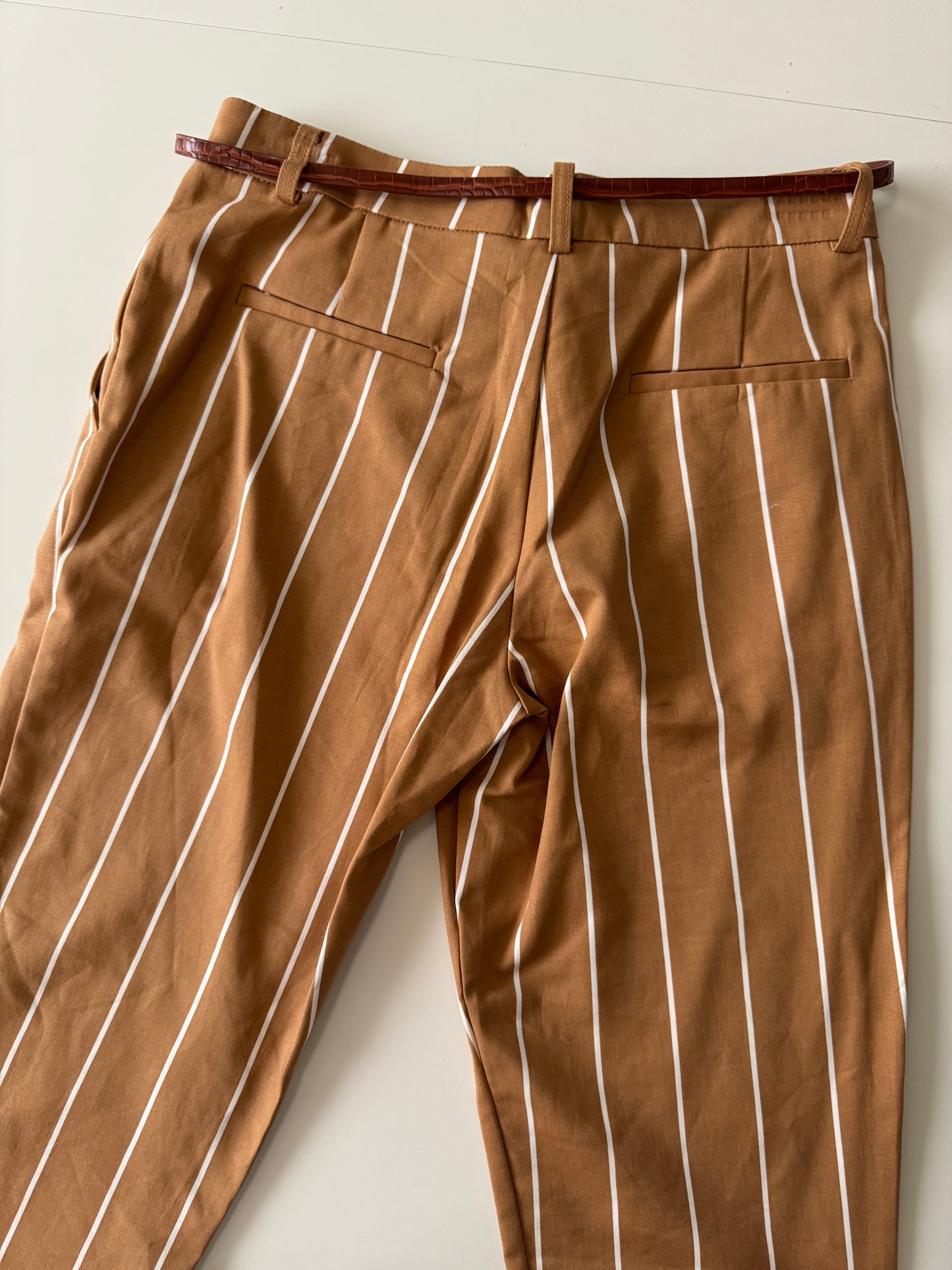 Pantalones de vestir a rayas, Talla 5, Mujer