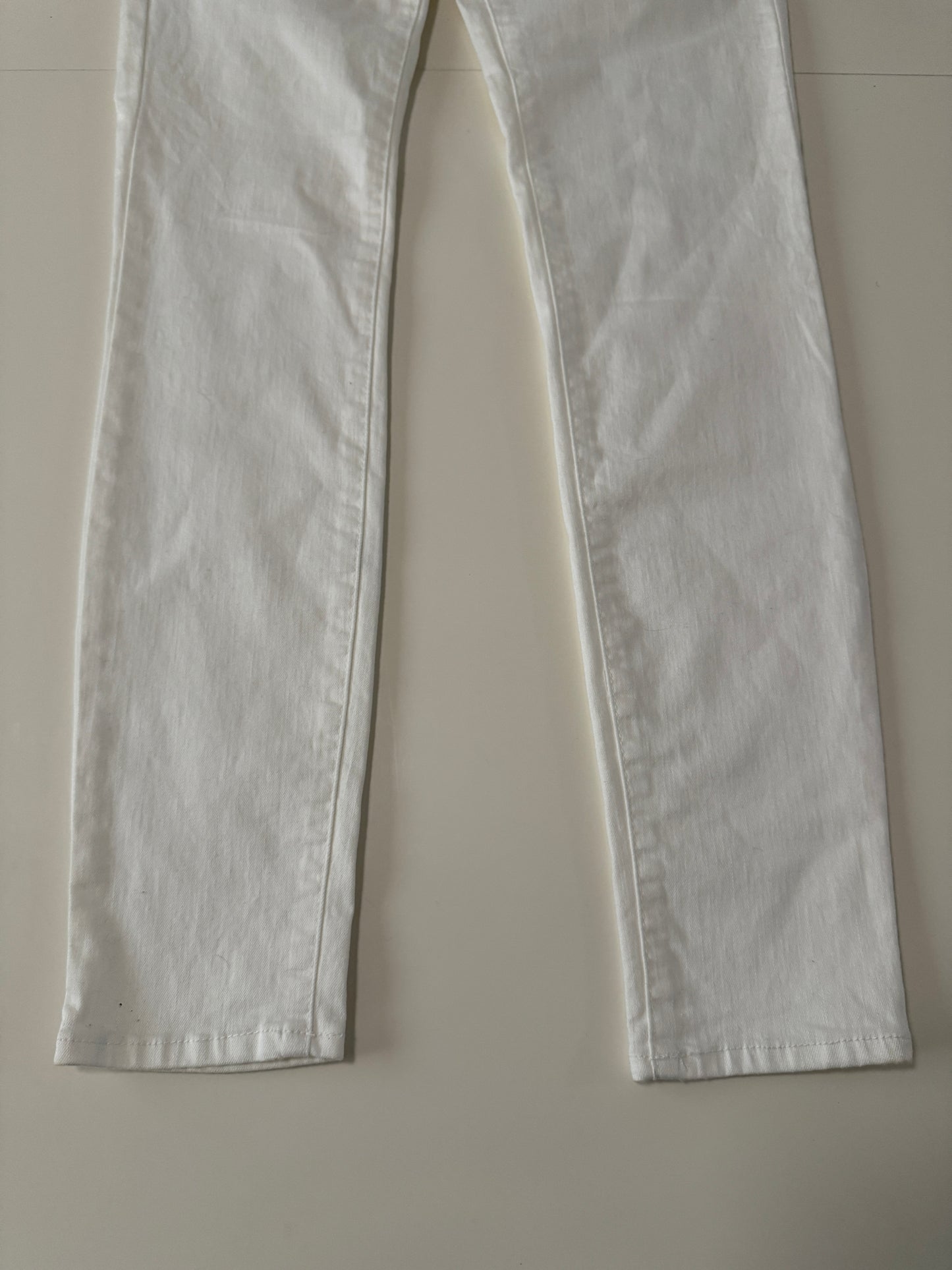 Jeans skinny blancos, Talla 3Usa, 26Mx, Mujer