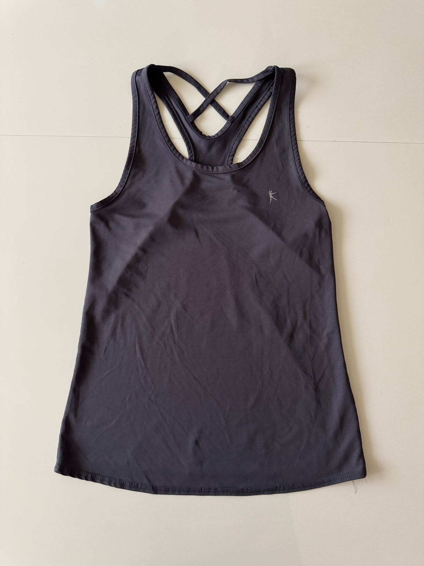 Top gris deportivo, Talla M, Danskin Now, Mujer