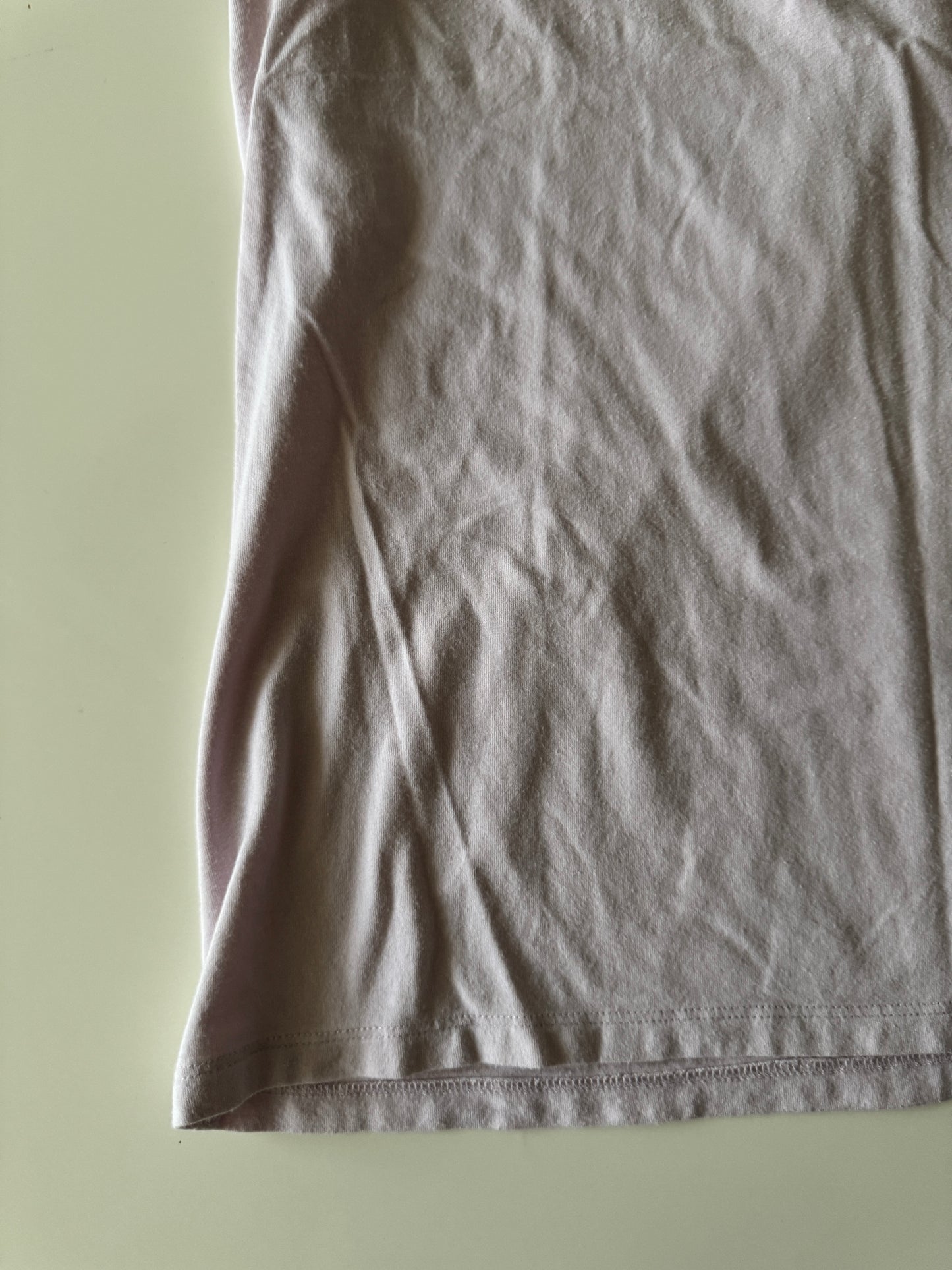 Playera rosa palido basica, Talla M, Mujer, Amazon essentials