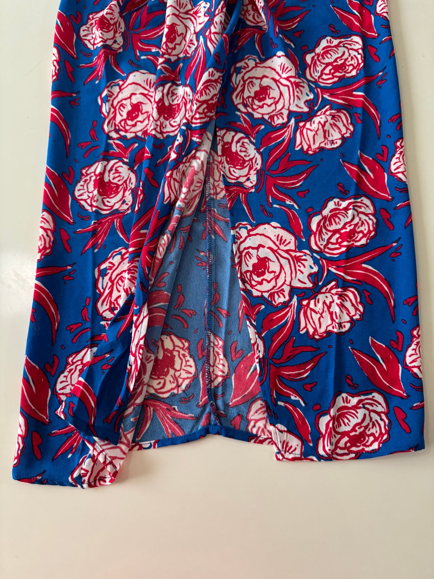 Falda de verano estampada, Talla XS, Mujer, Sinsay