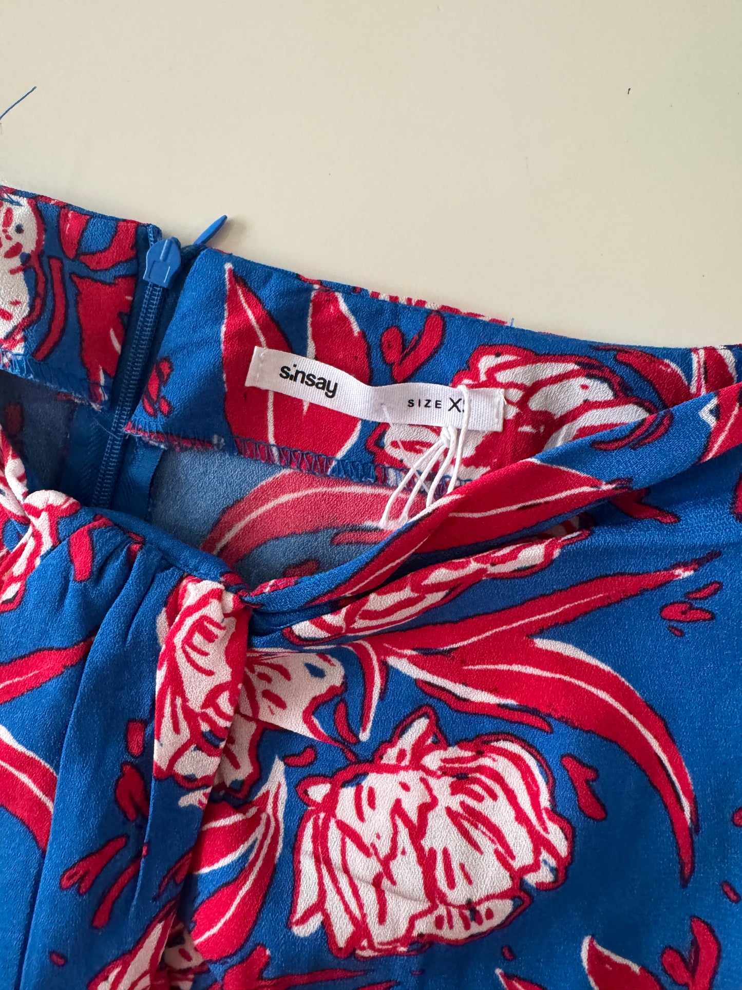 Falda de verano estampada, Talla XS, Mujer, Sinsay